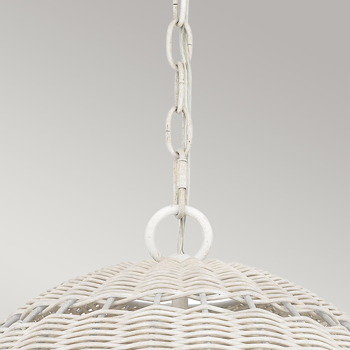 Quoizel Lindendale 1 lt Pendant White