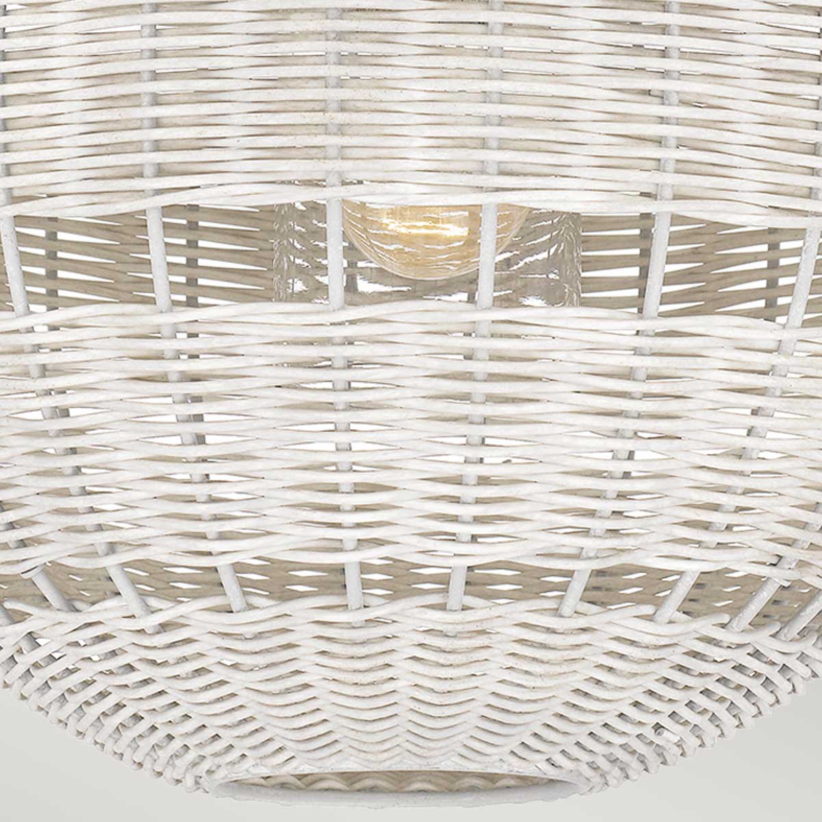 Quoizel Lindendale 1 lt Pendant White
