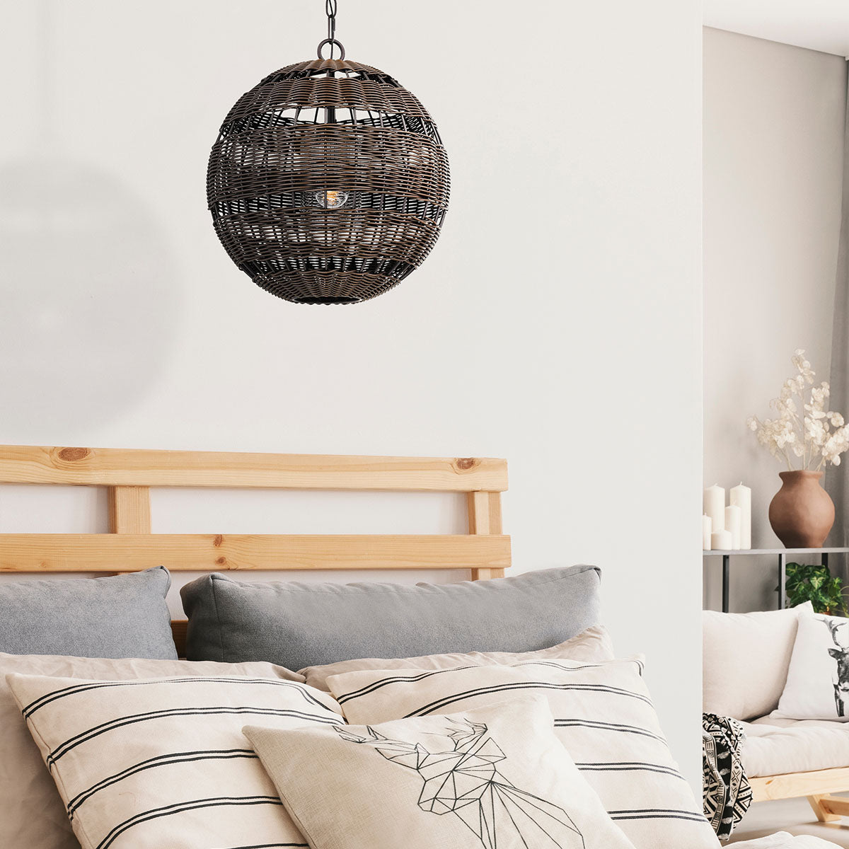 Quoizel Lindendale 1 lt Pendant Bronze