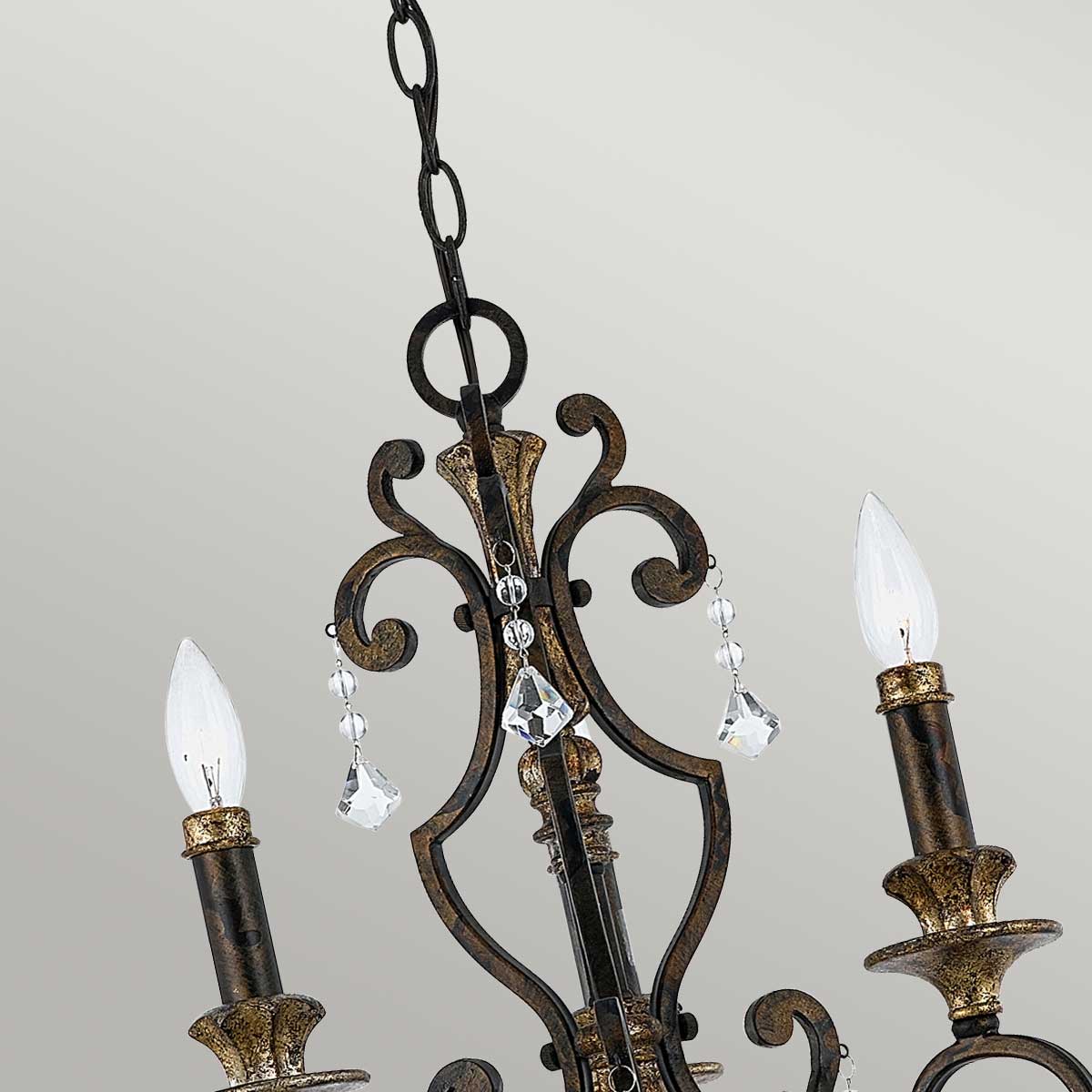 Quoizel Marquette 3 Light Chandelier