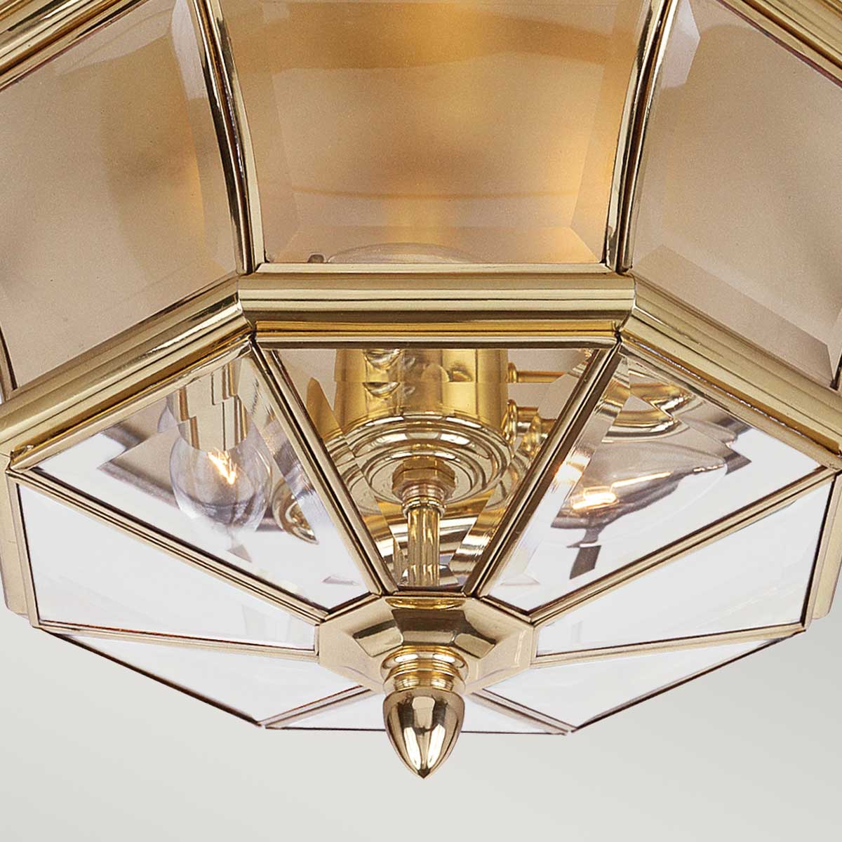 Quoizel Newbury 3 Light Flush