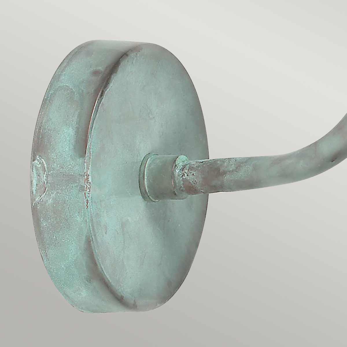 Elstead Sheldon 1 Light Wall Lantern Verdigris