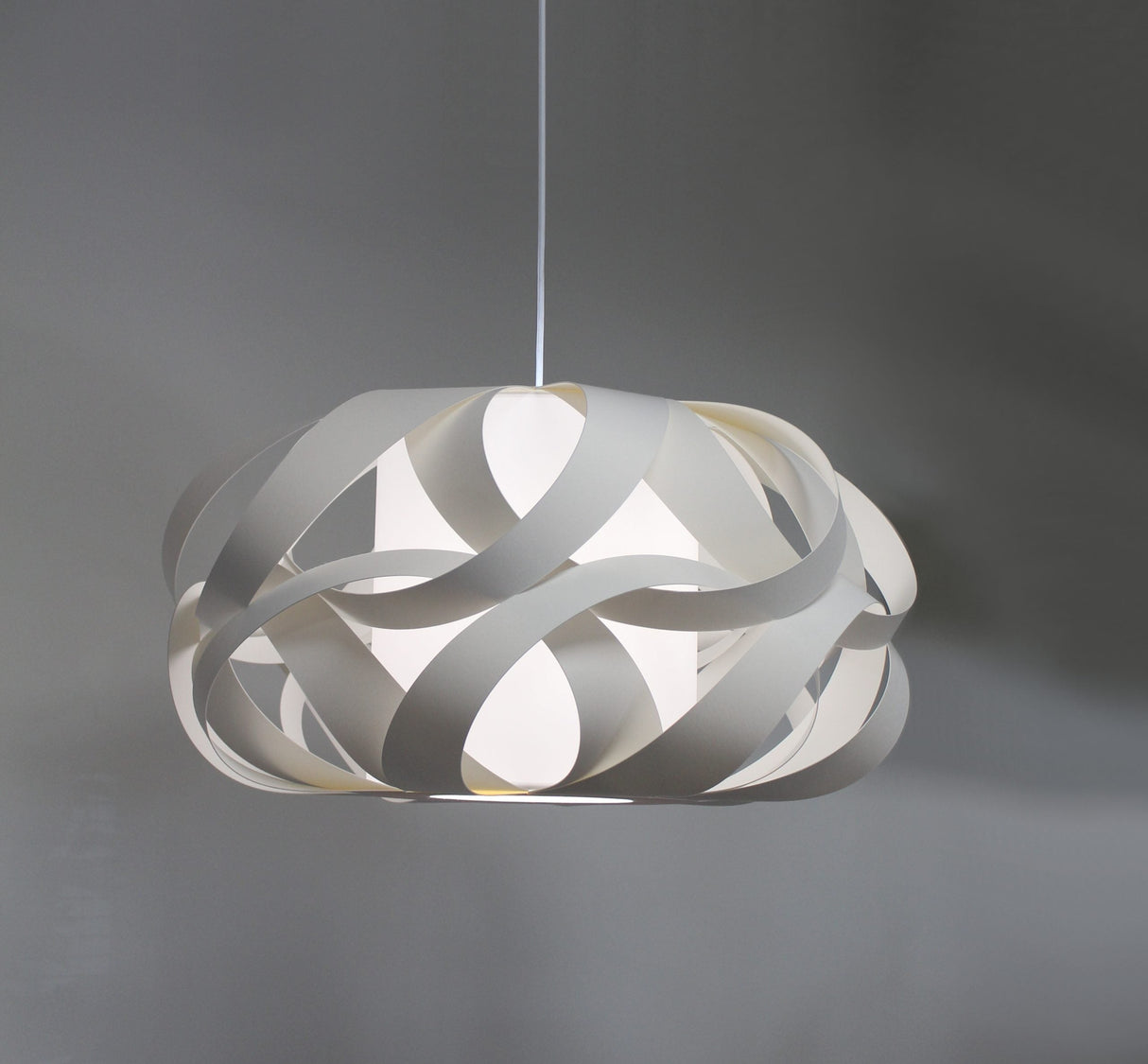 Shropshire Shade Cruz Lampshade Large White – from Amos Lighting + Home