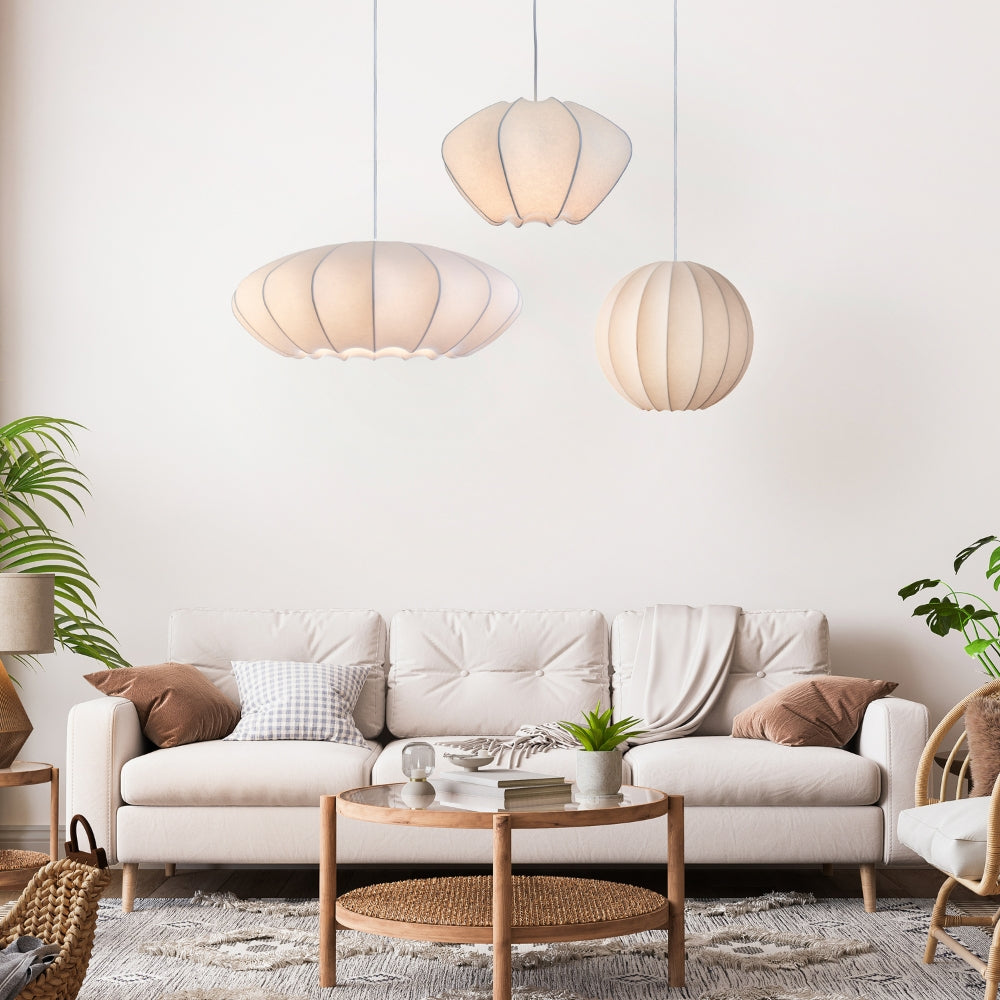 Shropshire Shades Fibre Dome Lampshade – from Amos Lighting + Home