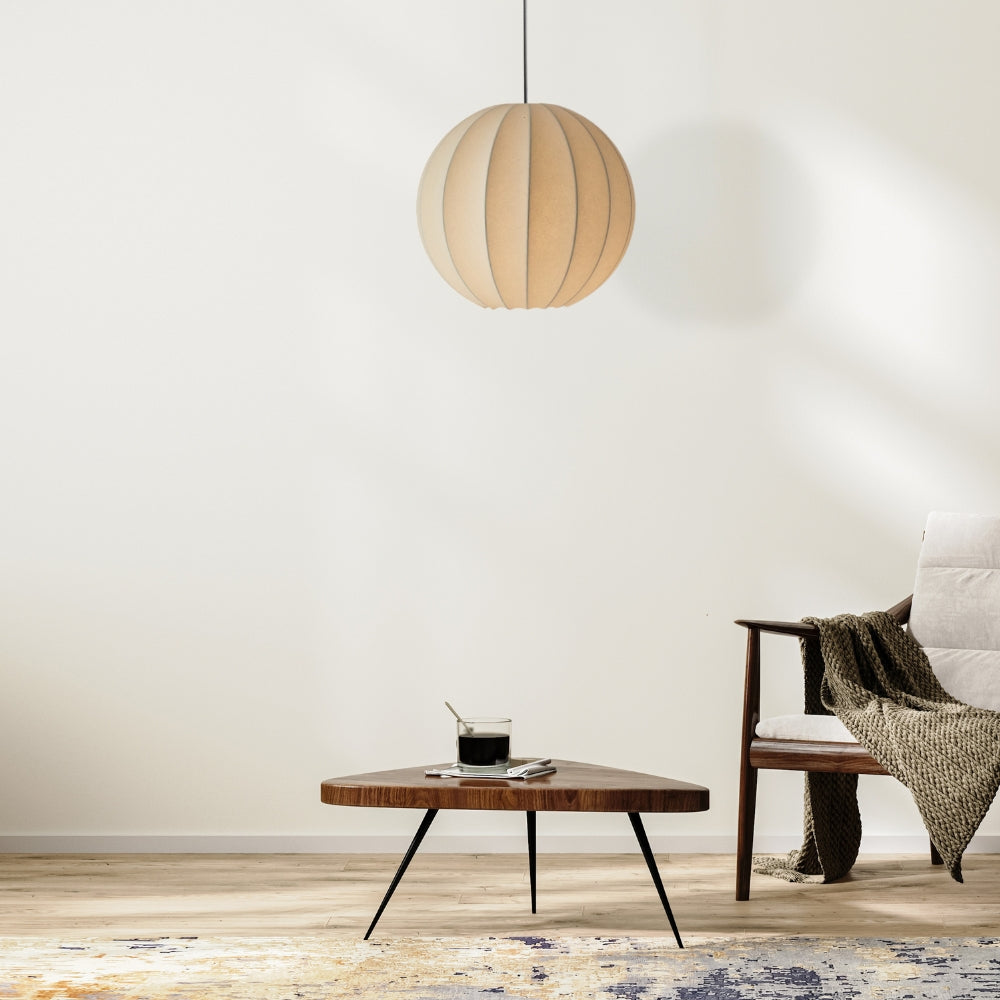 Shropshire Shades Fibre Globe Lampshade 30cm – from Amos Lighting + Home