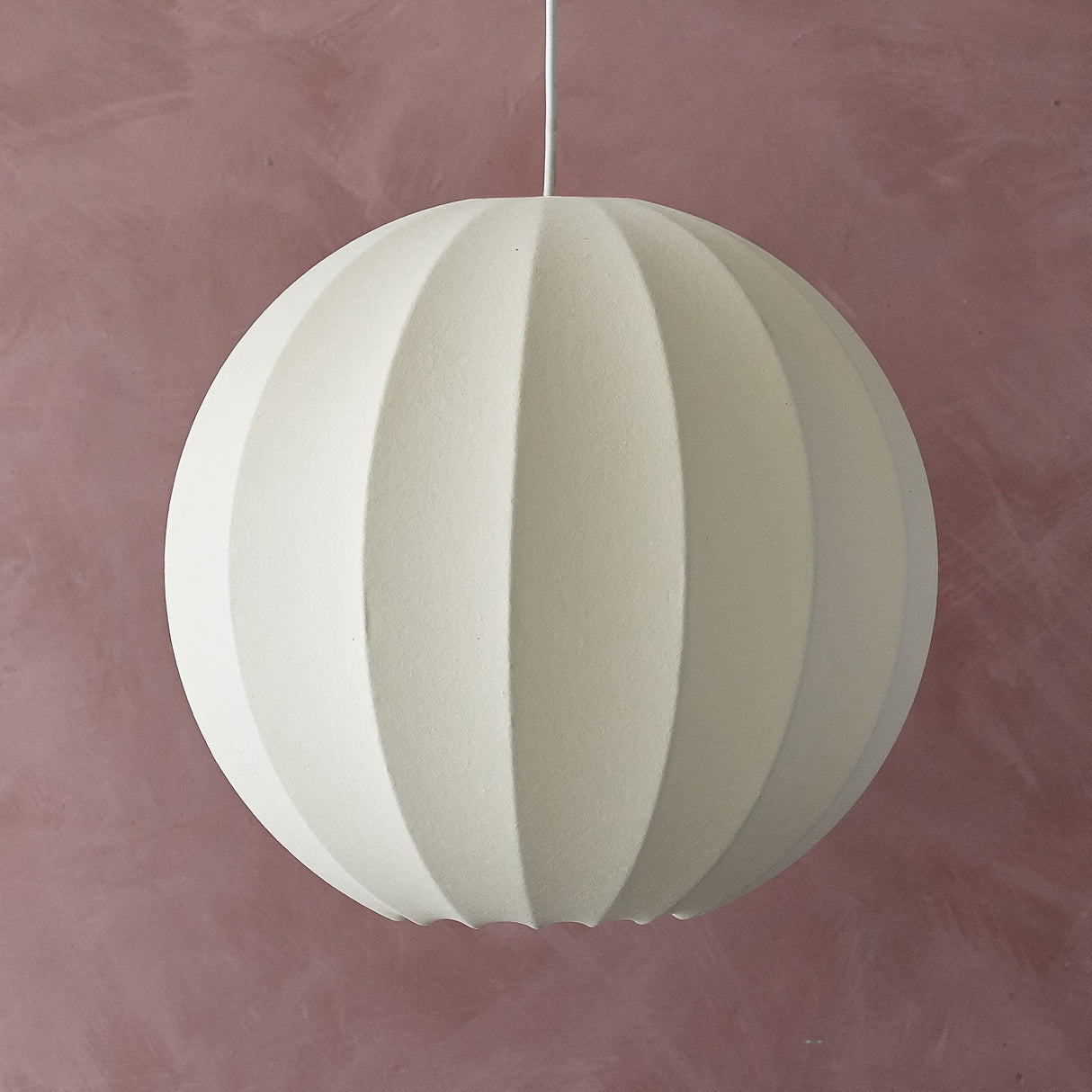 Shropshire Shades Fibre Globe Lampshade 40cm – from Amos Lighting + Home