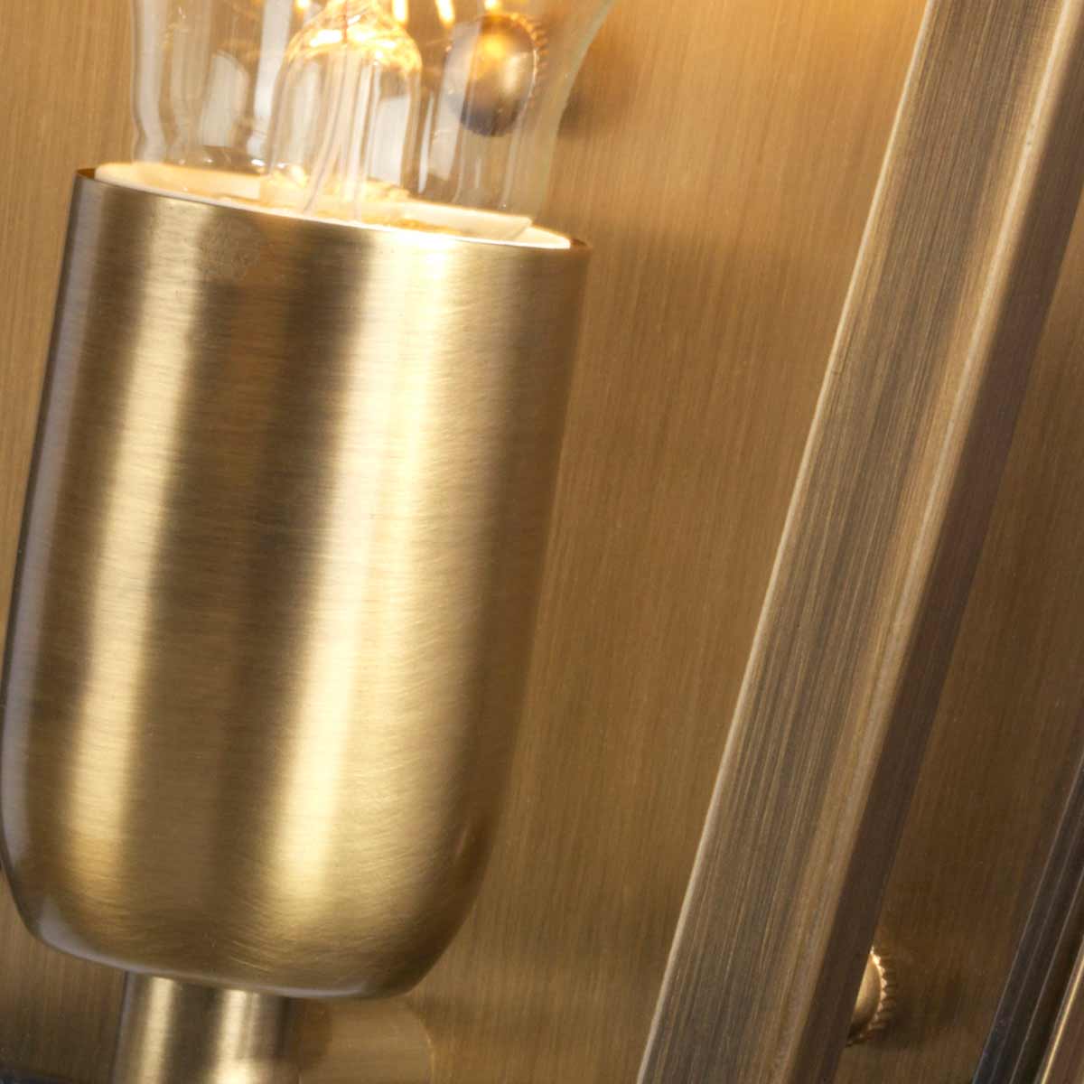 Elstead St James 1 Light Wall Lantern - Brass