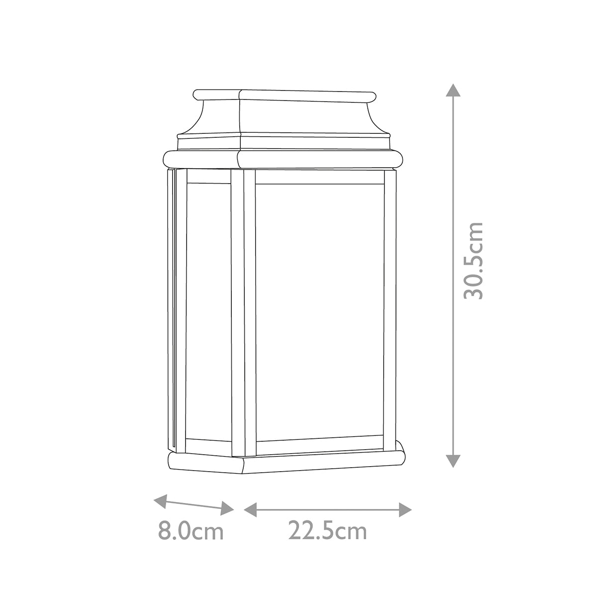 Elstead St Martins 1 Light Wall Lantern