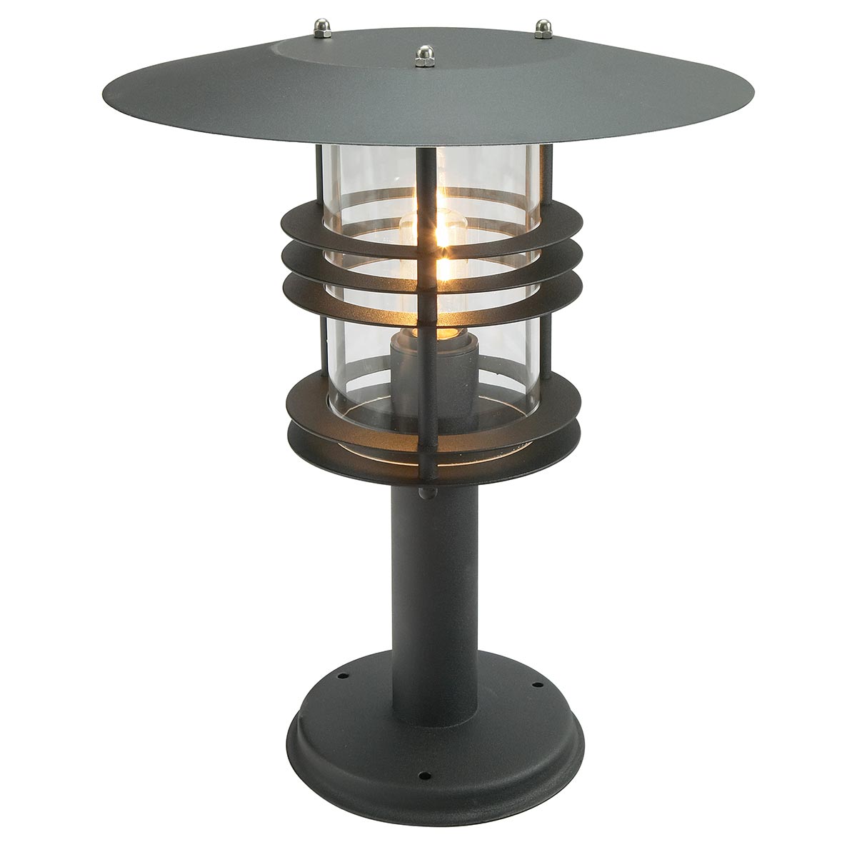 Norlys Stockholm 1 Light Grande Pedestal - Black