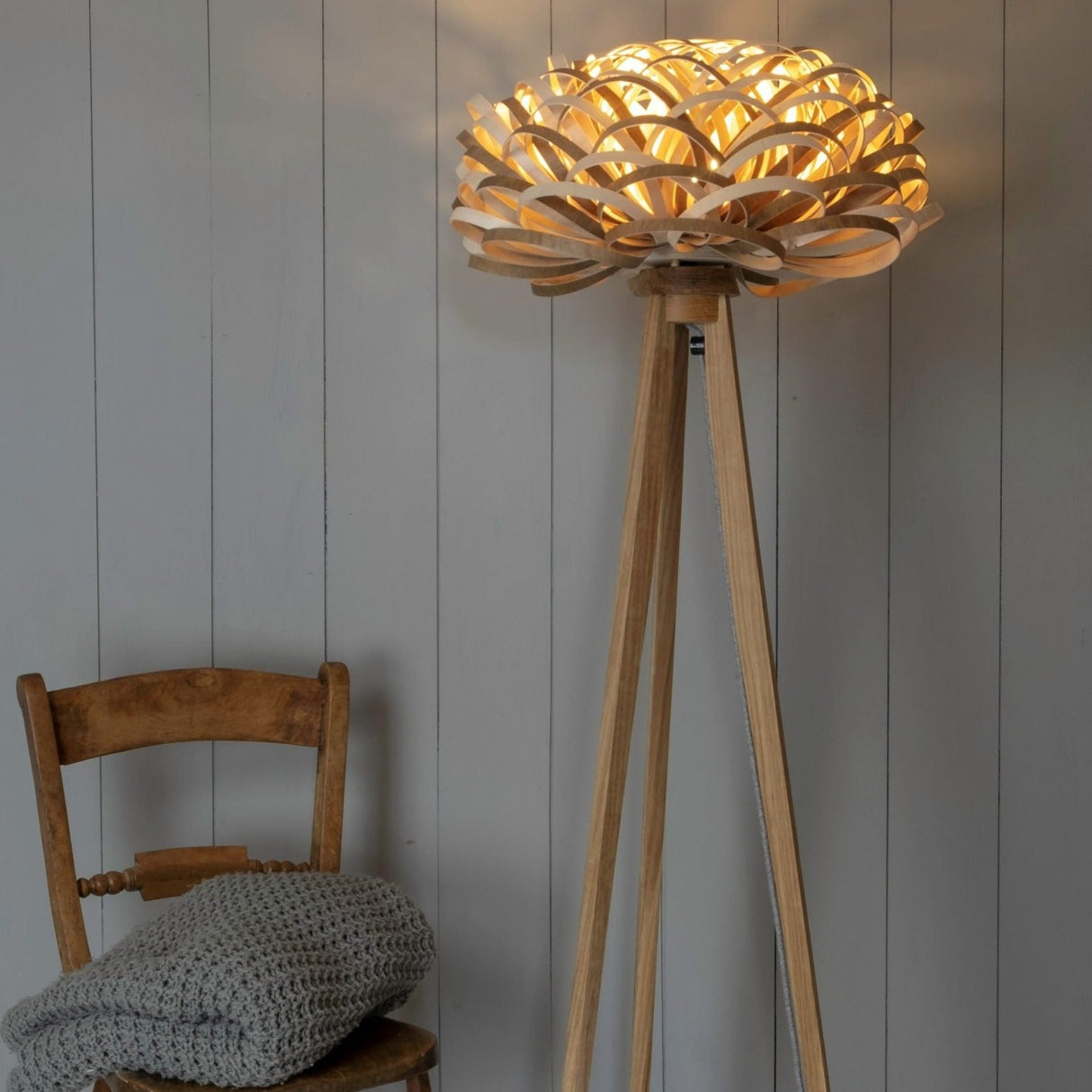 Stuart Lamble Nest Floor Lamp – from Amos Lighting + Home