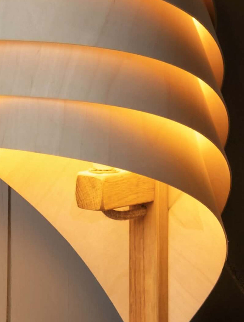 Stuart Lamble Ripple Table Lamp – from Amos Lighting + Home