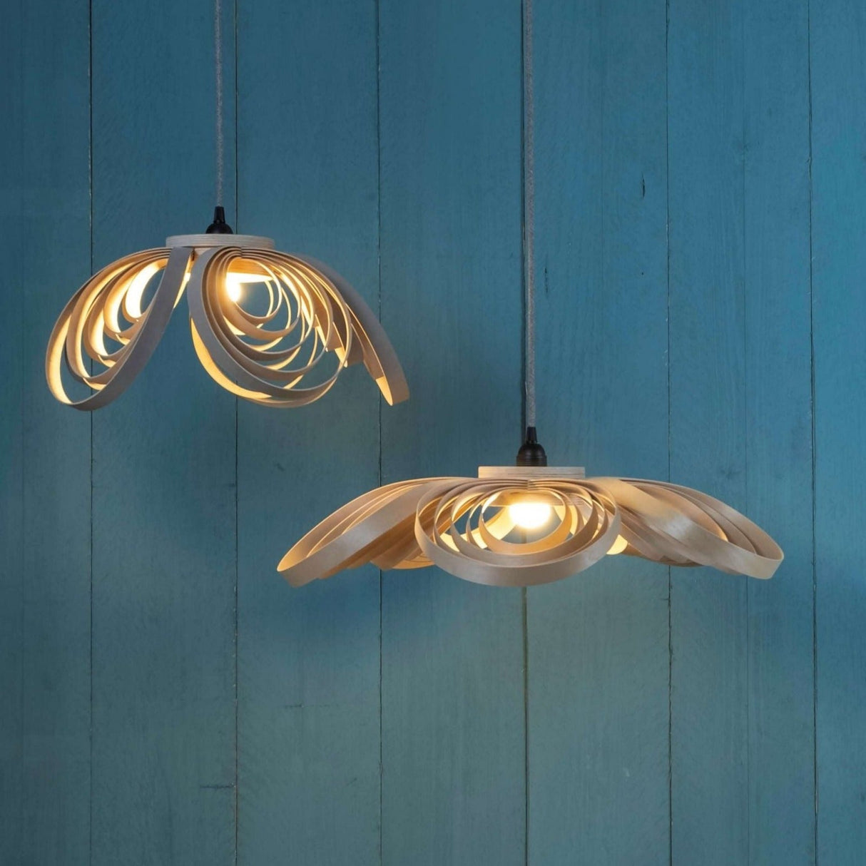 Stuart Lamble Snowdrop Pendant, Shallow – from Amos Lighting + Home