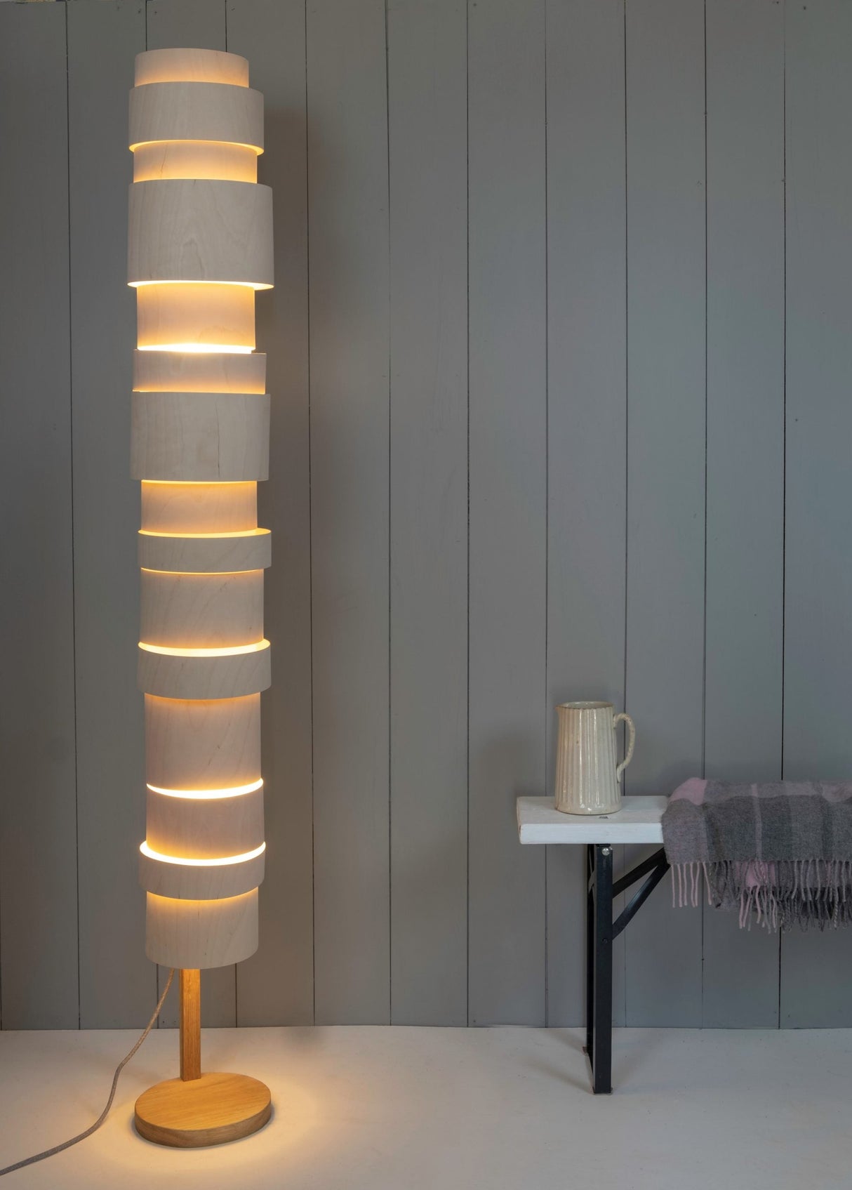 Stuart Lamble Tower Floor Lamp – from Amos Lighting + Home