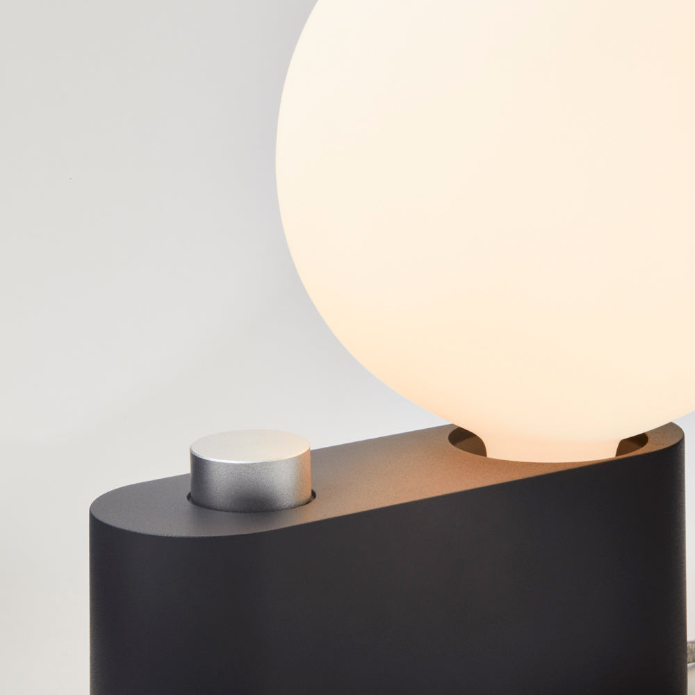 Tala Alumina Table Lamp in Charcoal – from Amos Lighting + Home