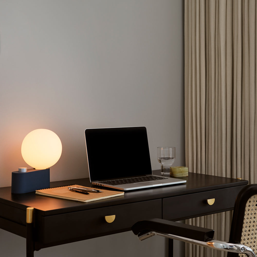 Tala Alumina Table Lamp in Sapphire – from Amos Lighting + Home