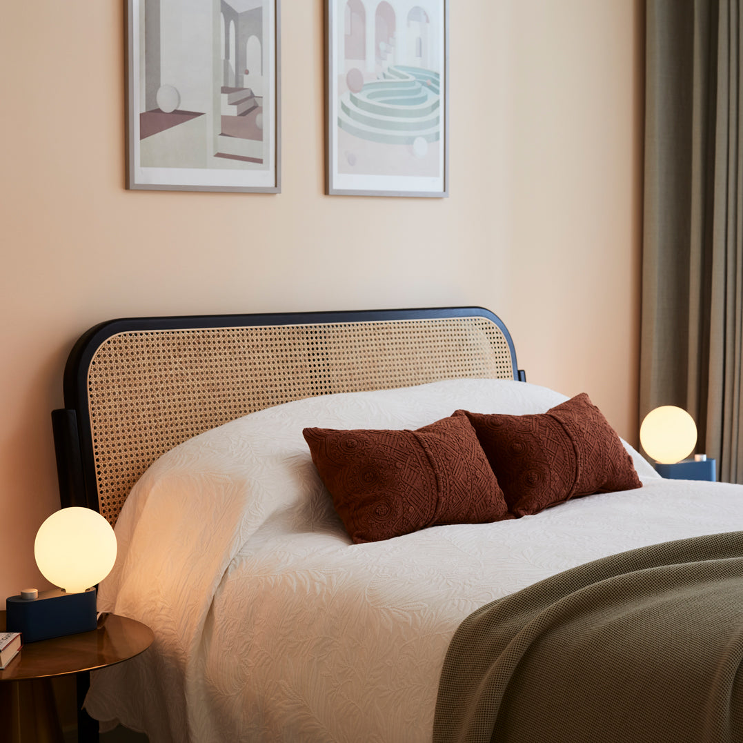 Tala Alumina Table Lamp in Sapphire – from Amos Lighting + Home