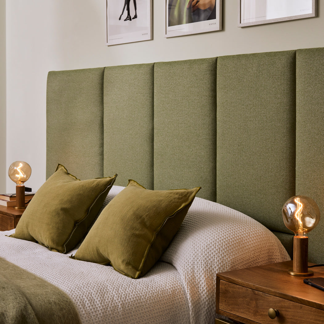 Tala Knuckle Table Lamp Oak with Voronoi I – from Amos Lighting + Home