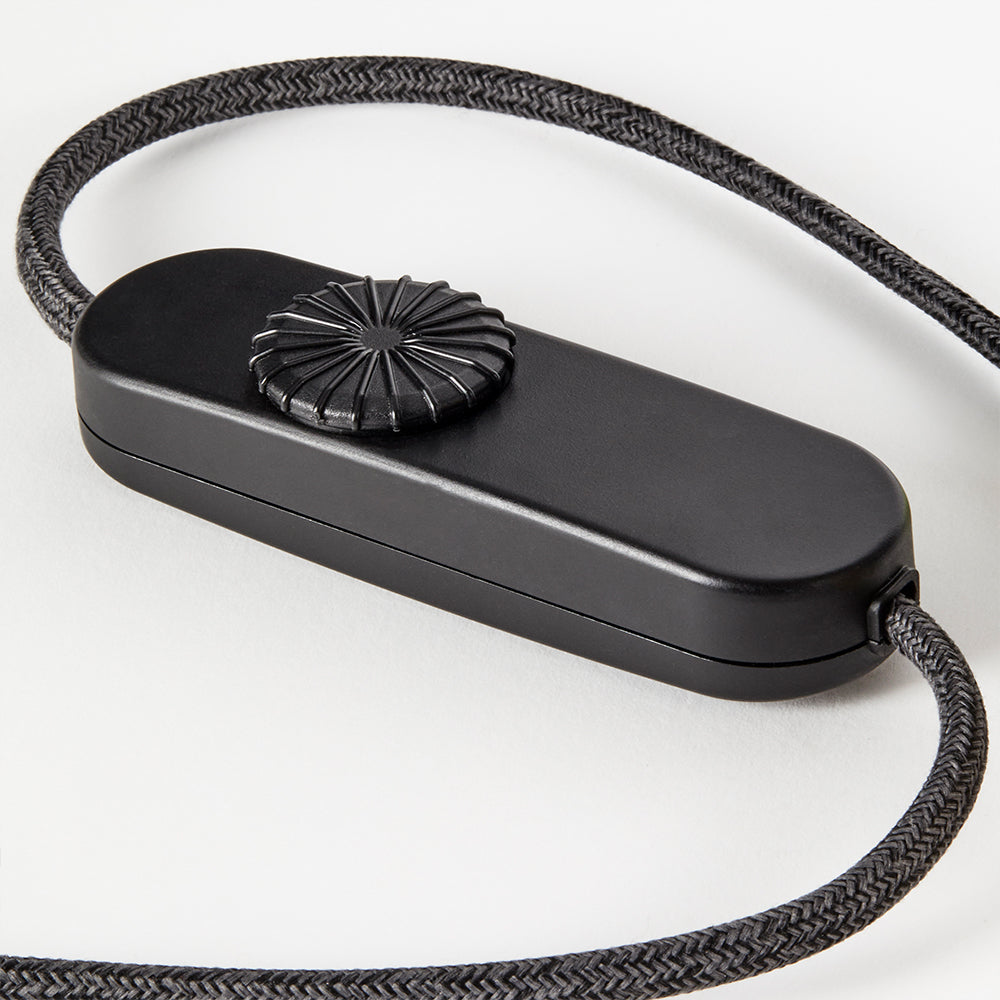 Tala Knuckle Table Lamp Walnut with Voronoi I – from Amos Lighting + Home