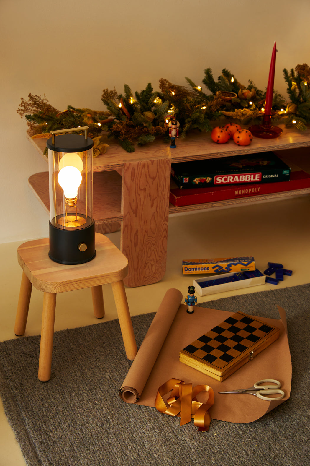 Tala Muse Portable Lamp in Farrow & Ball Hackles Black – from Amos Lighting + Home