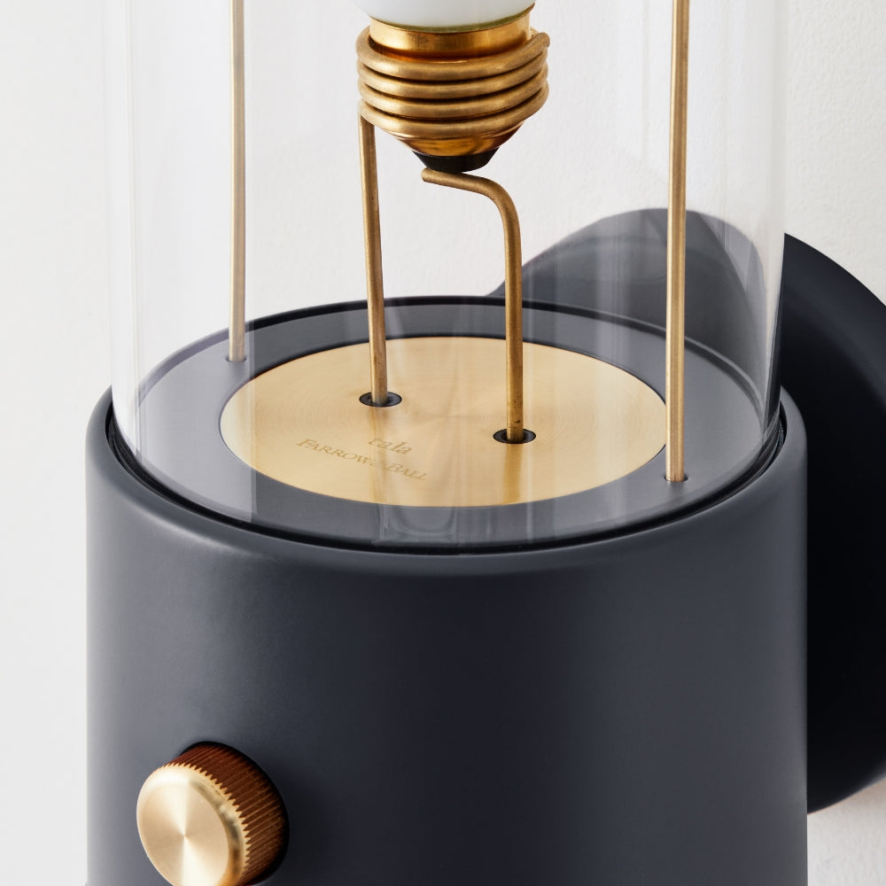 Tala Muse Wall Light in Farrow & Ball Hackles Black – from Amos Lighting + Home