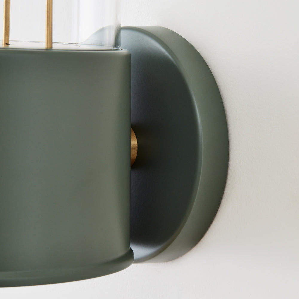 Tala Muse Wall Light in Farrow & Ball Pleasure Garden – from Amos Lighting + Home