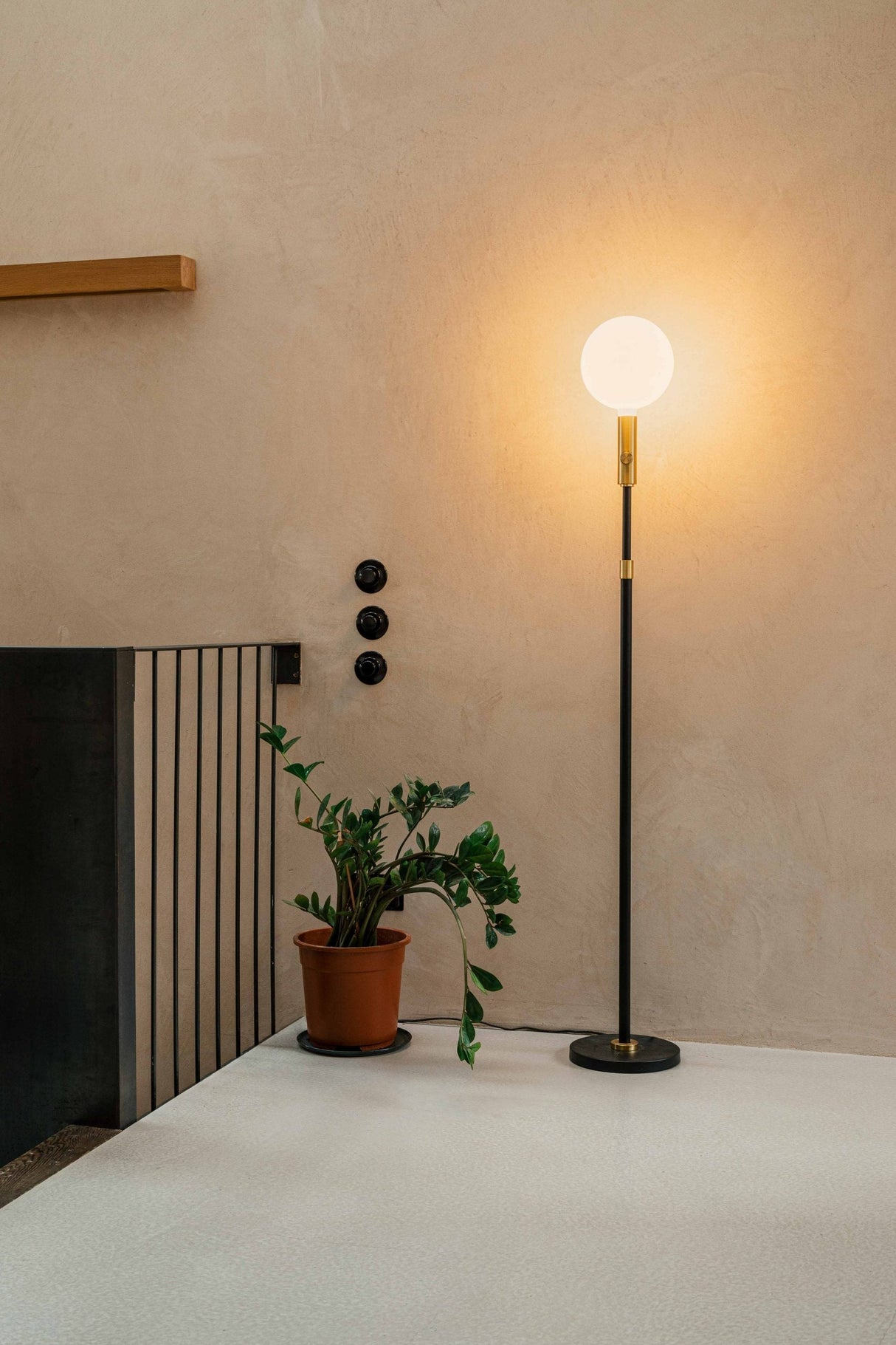 Tala Poise Adjustable Floor Lamp Brass – from Amos Lighting + Home