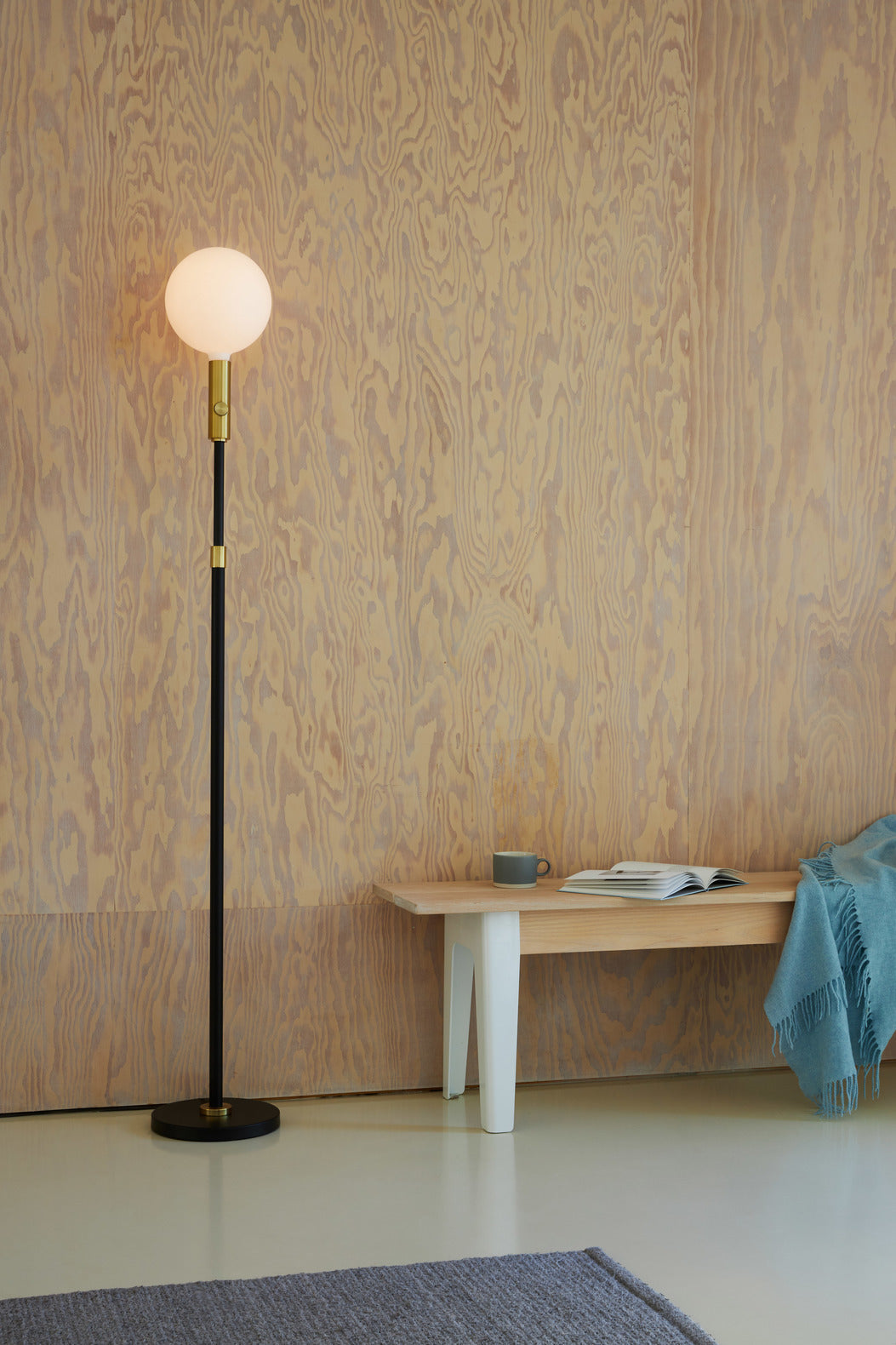 Tala Poise Adjustable Floor Lamp Brass – from Amos Lighting + Home