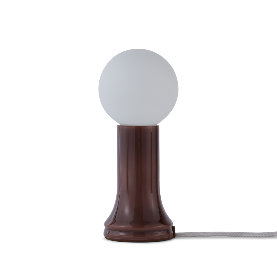 Tala Shore Recycled Glass Table Lamp Bottle Brown – from Amos Lighting + Home