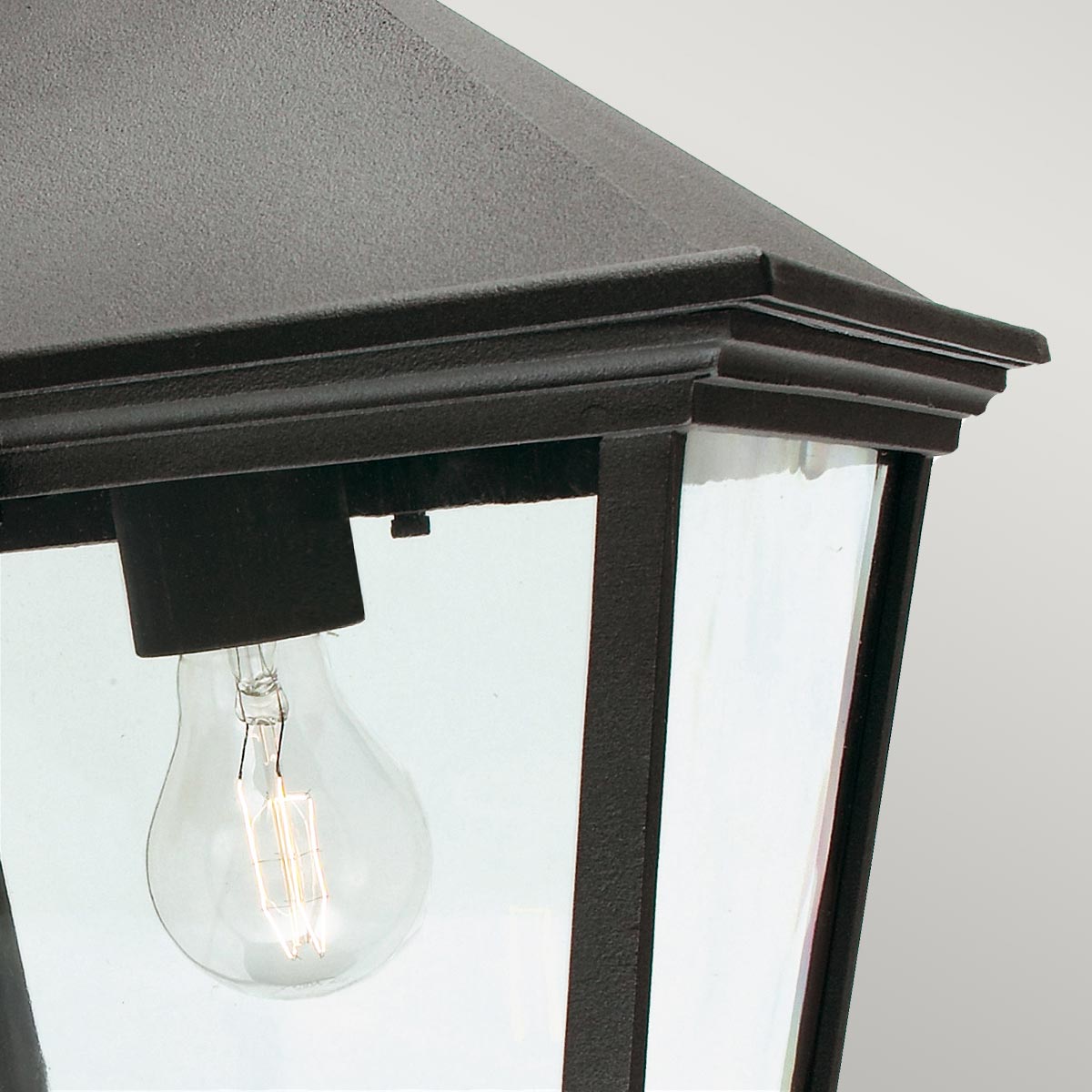 Norlys Turin Grande 1 Light Chain Lantern - Black