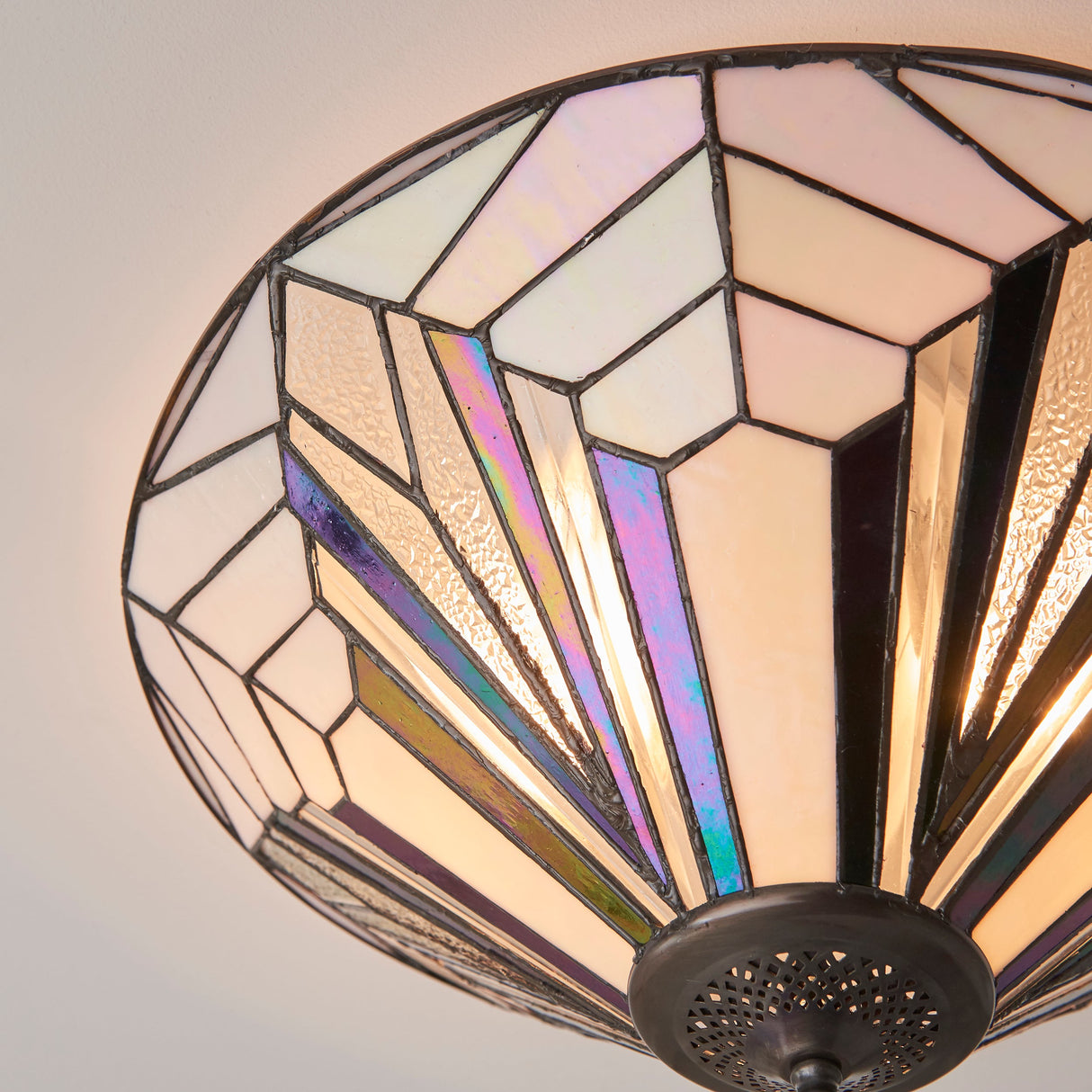 Tiffany Astoria Flush Ceiling Light – from Amos Lighting + Home