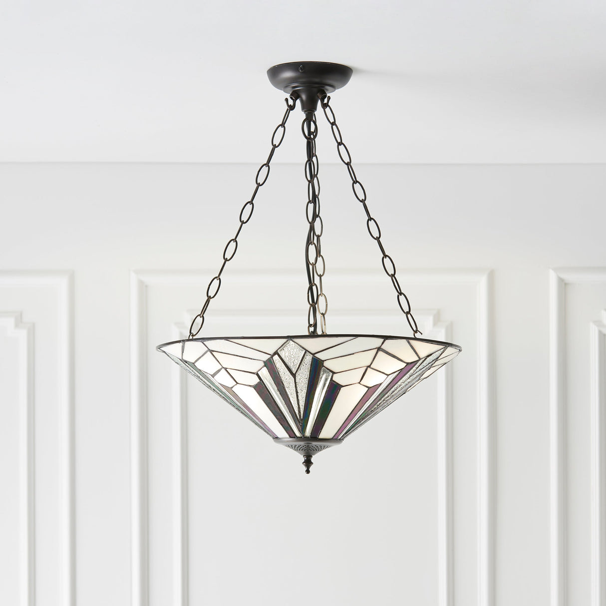 Tiffany Astoria Large Inverted Pendant – from Amos Lighting + Home