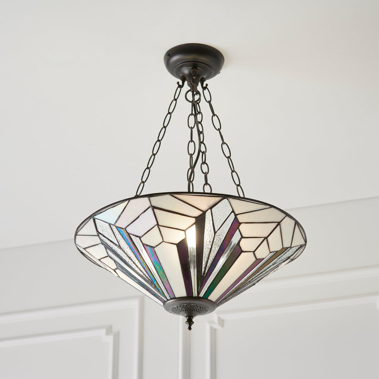 Tiffany Astoria Large Inverted Pendant – from Amos Lighting + Home