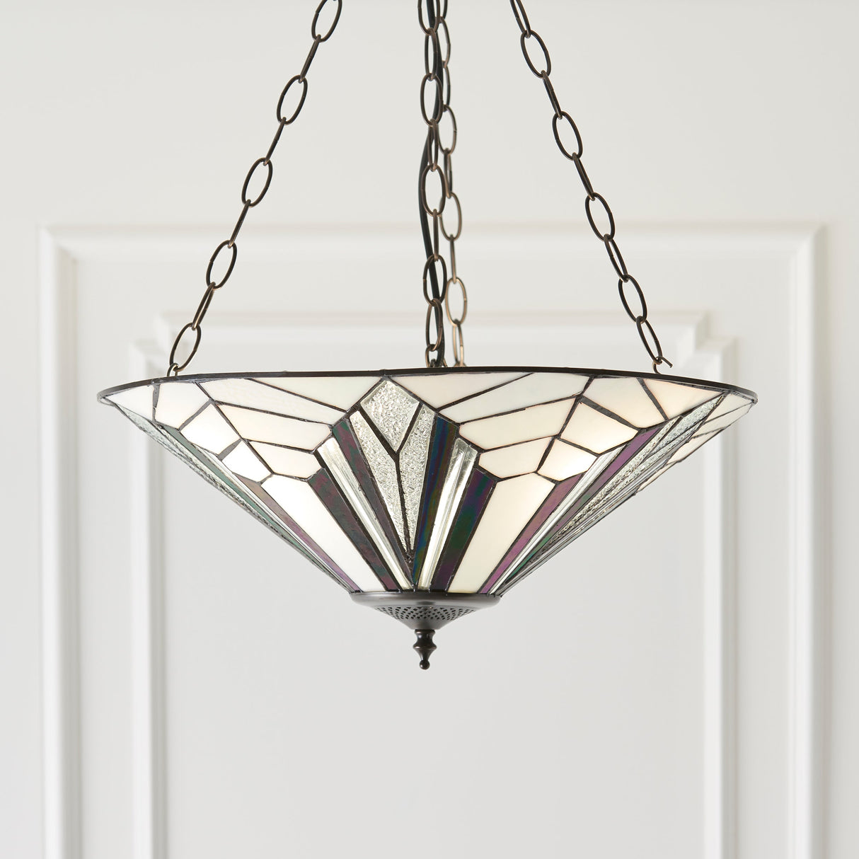 Tiffany Astoria Large Inverted Pendant – from Amos Lighting + Home
