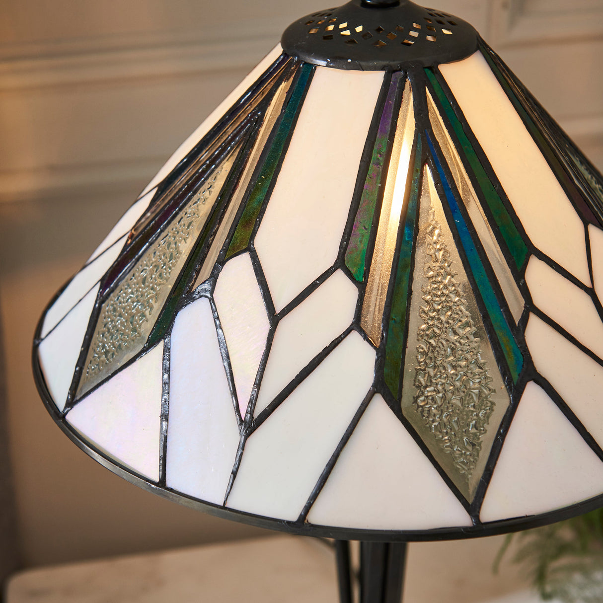 Tiffany Astoria Small Table Lamp – from Amos Lighting + Home