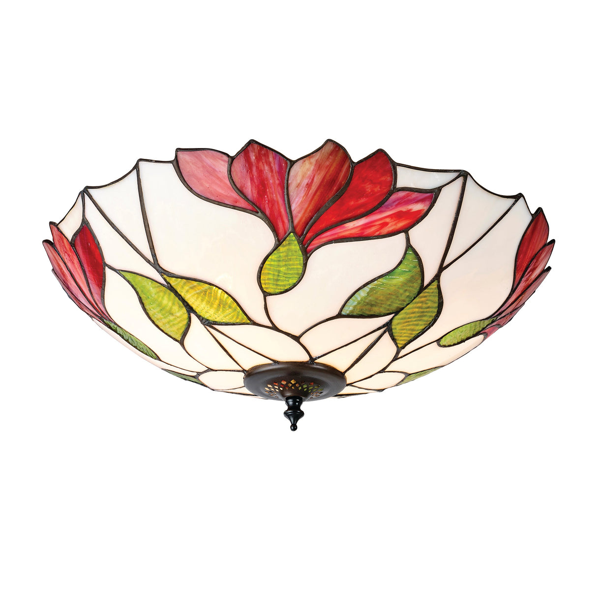Tiffany Botanica Flush Ceiling Light – from Amos Lighting + Home