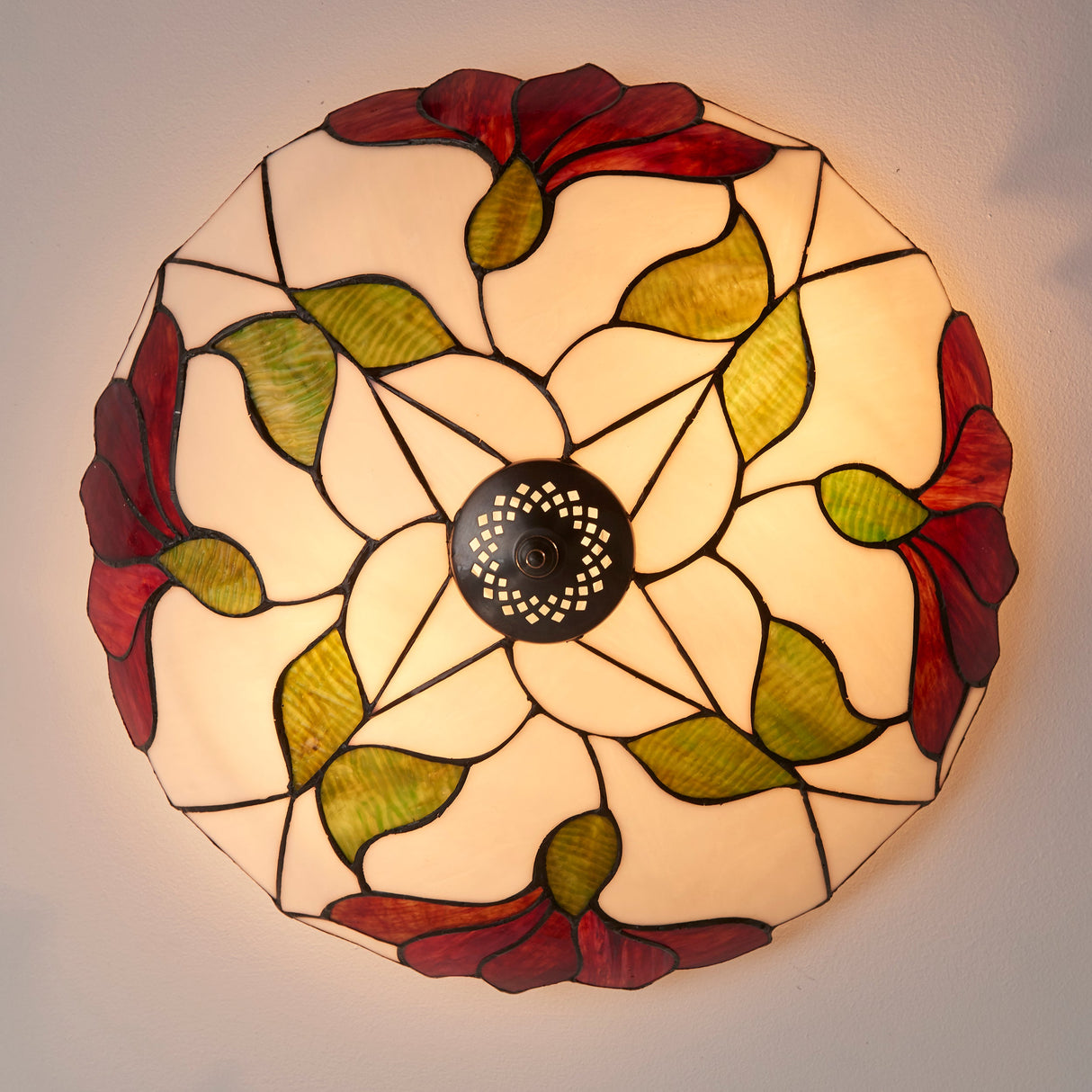 Tiffany Botanica Flush Ceiling Light – from Amos Lighting + Home