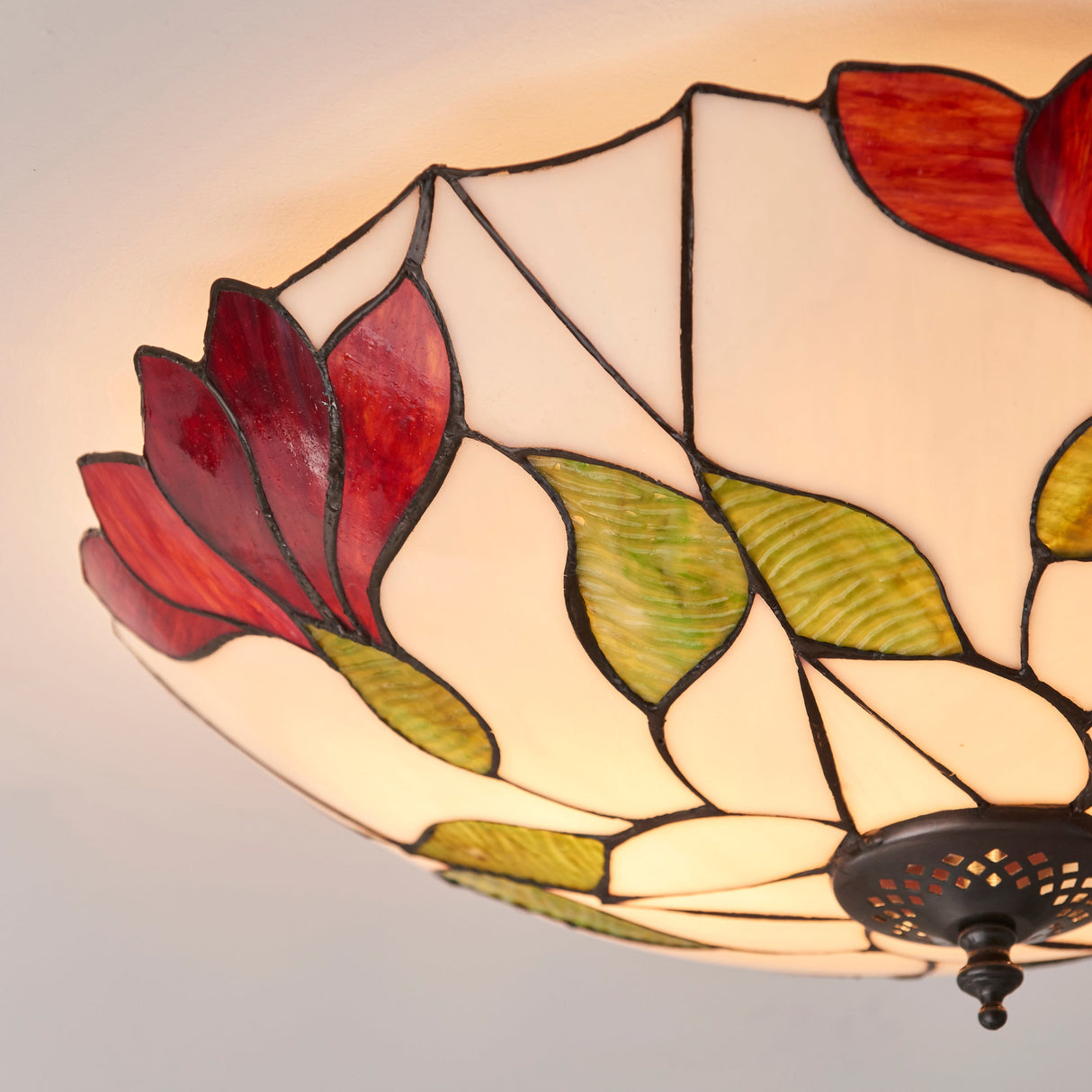 Tiffany Botanica Flush Ceiling Light – from Amos Lighting + Home