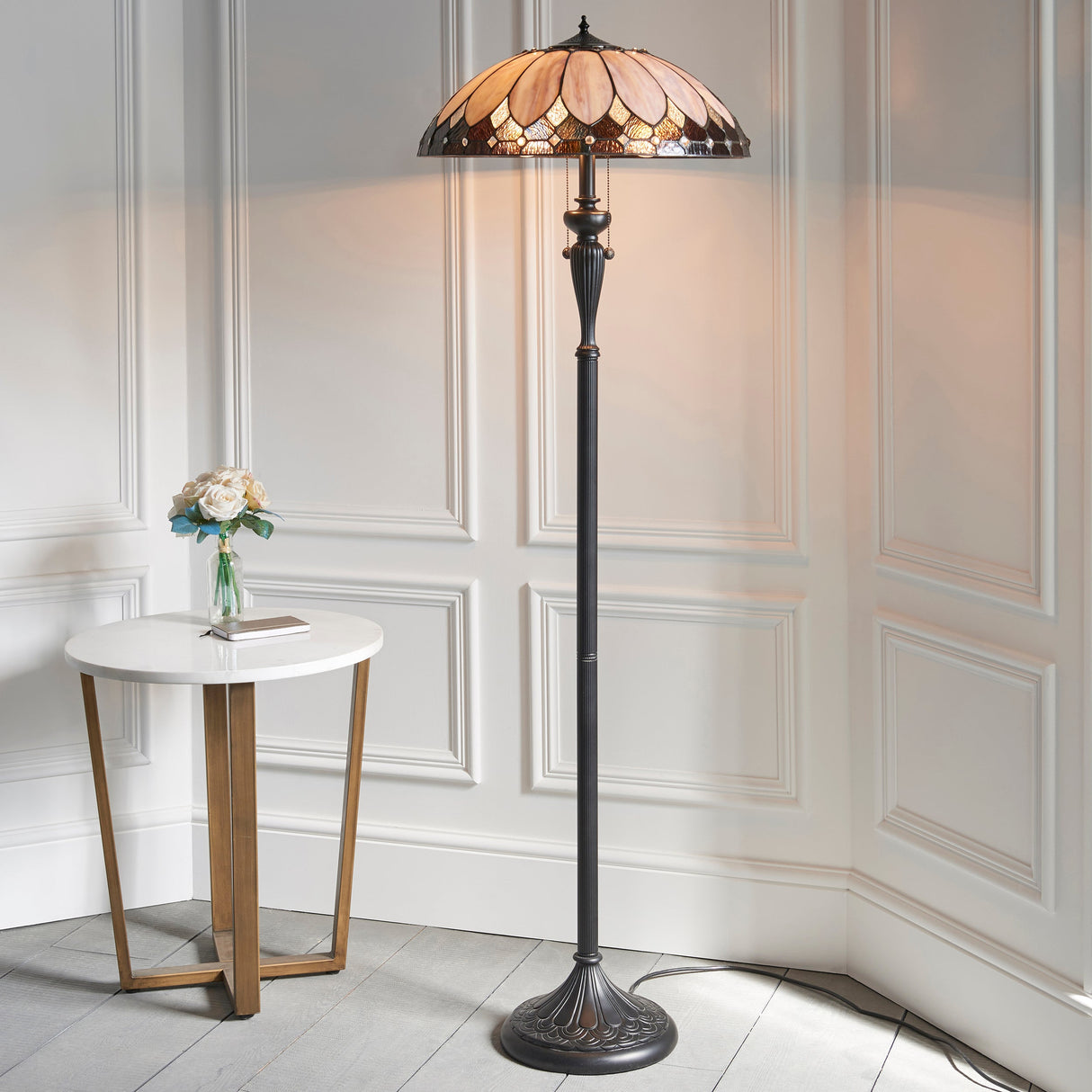 Tiffany Brooklyn Floor Lamp – from Amos Lighting + Home