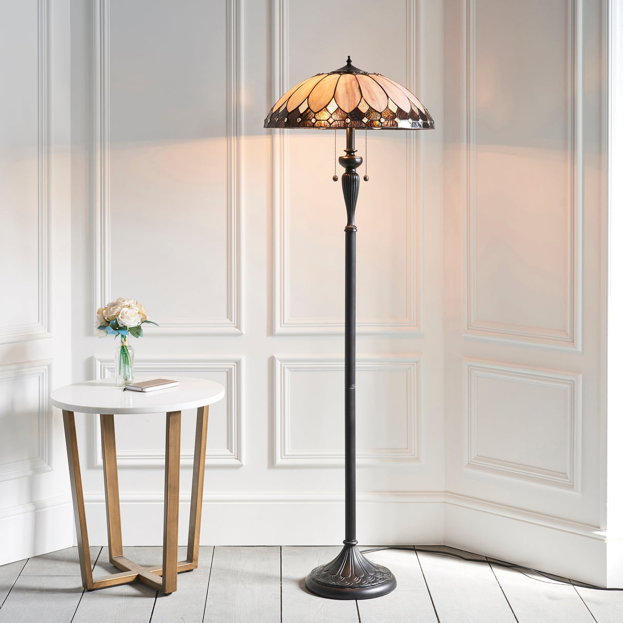 Tiffany Brooklyn Floor Lamp – from Amos Lighting + Home