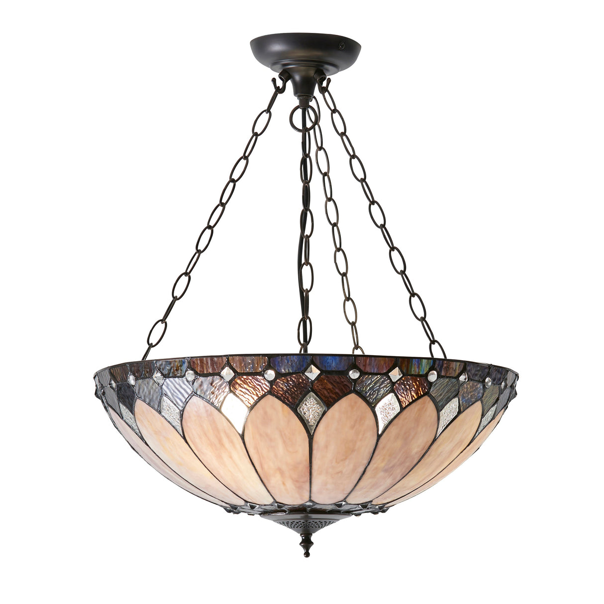 Tiffany Brooklyn Large Inverted Pendant – from Amos Lighting + Home