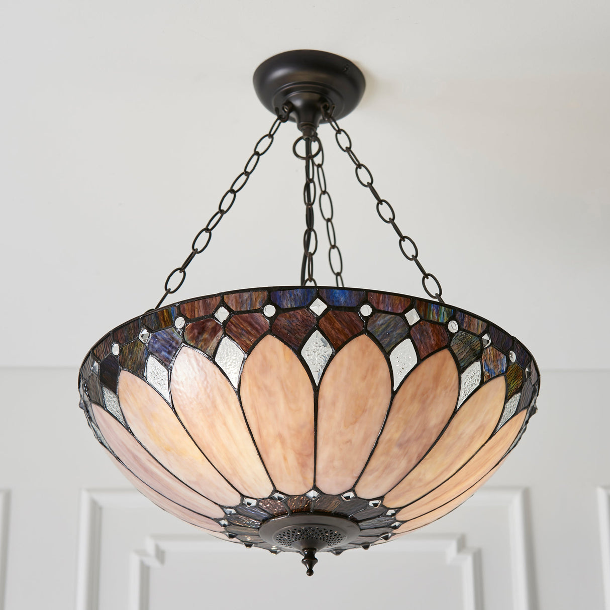 Tiffany Brooklyn Large Inverted Pendant – from Amos Lighting + Home