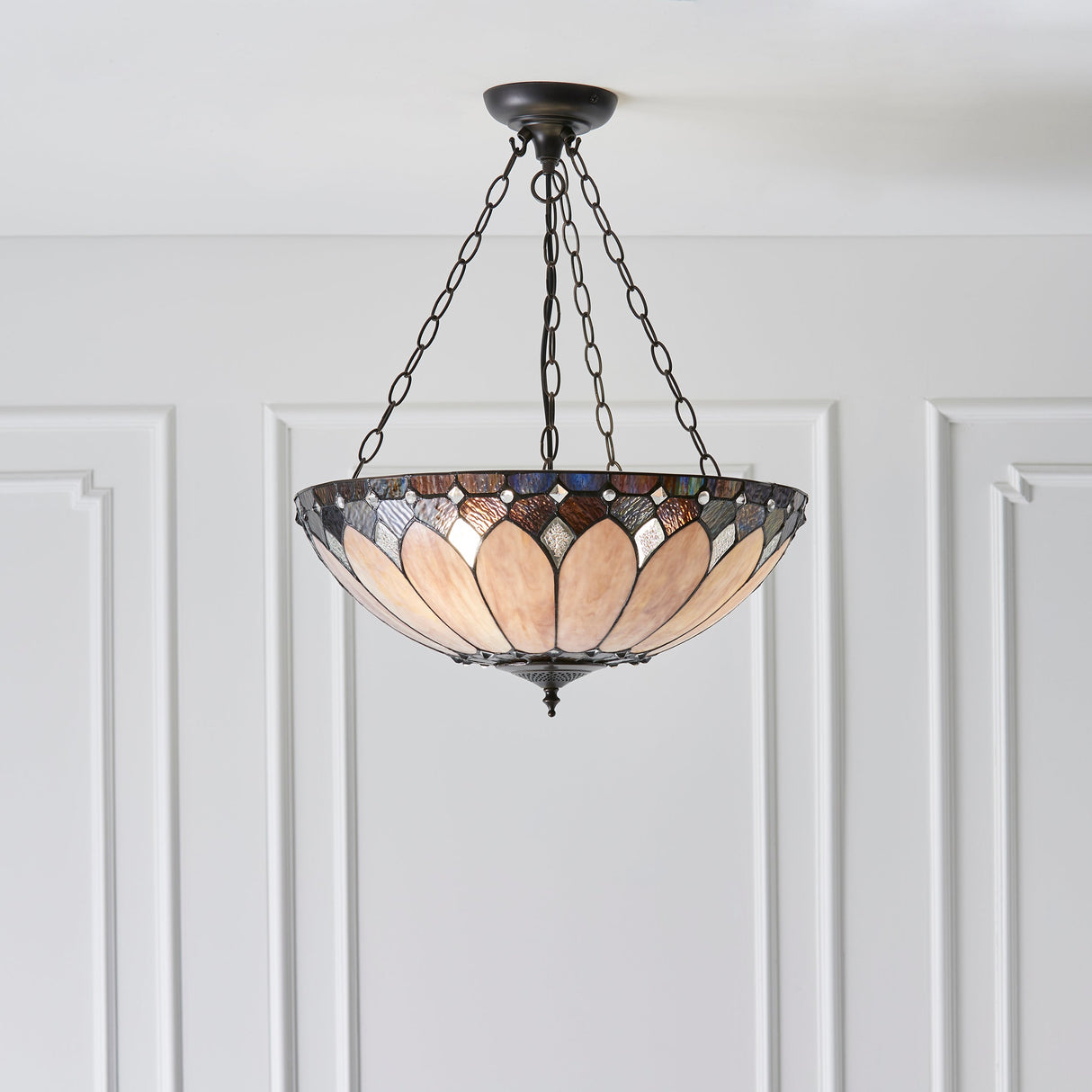 Tiffany Brooklyn Large Inverted Pendant – from Amos Lighting + Home