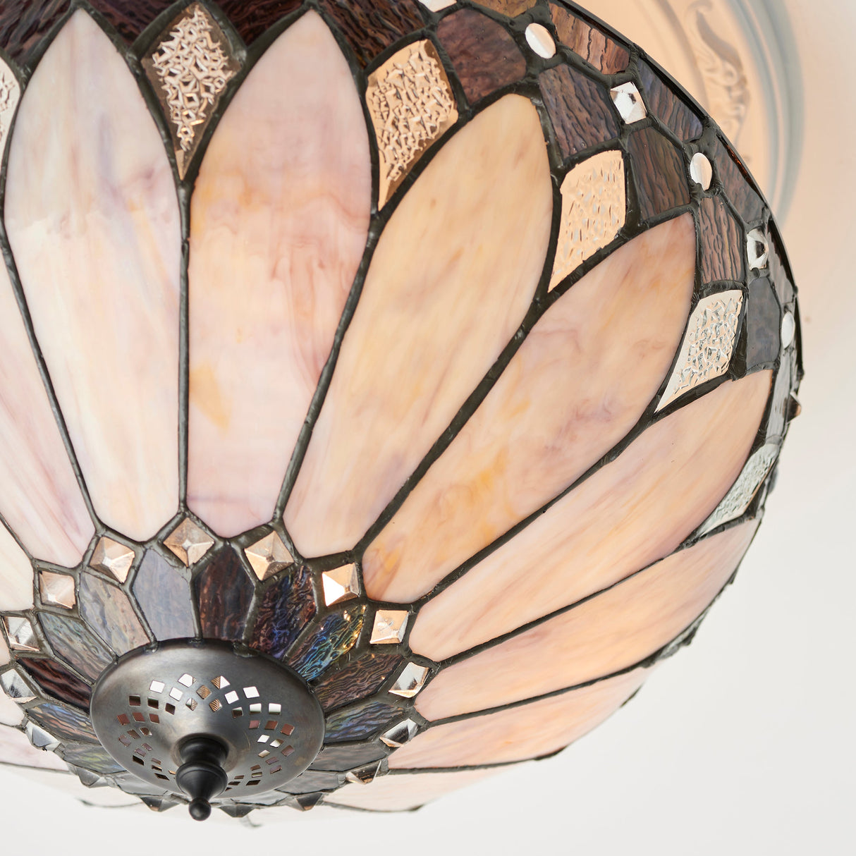 Tiffany Brooklyn Semi flush Ceiling Light – from Amos Lighting + Home