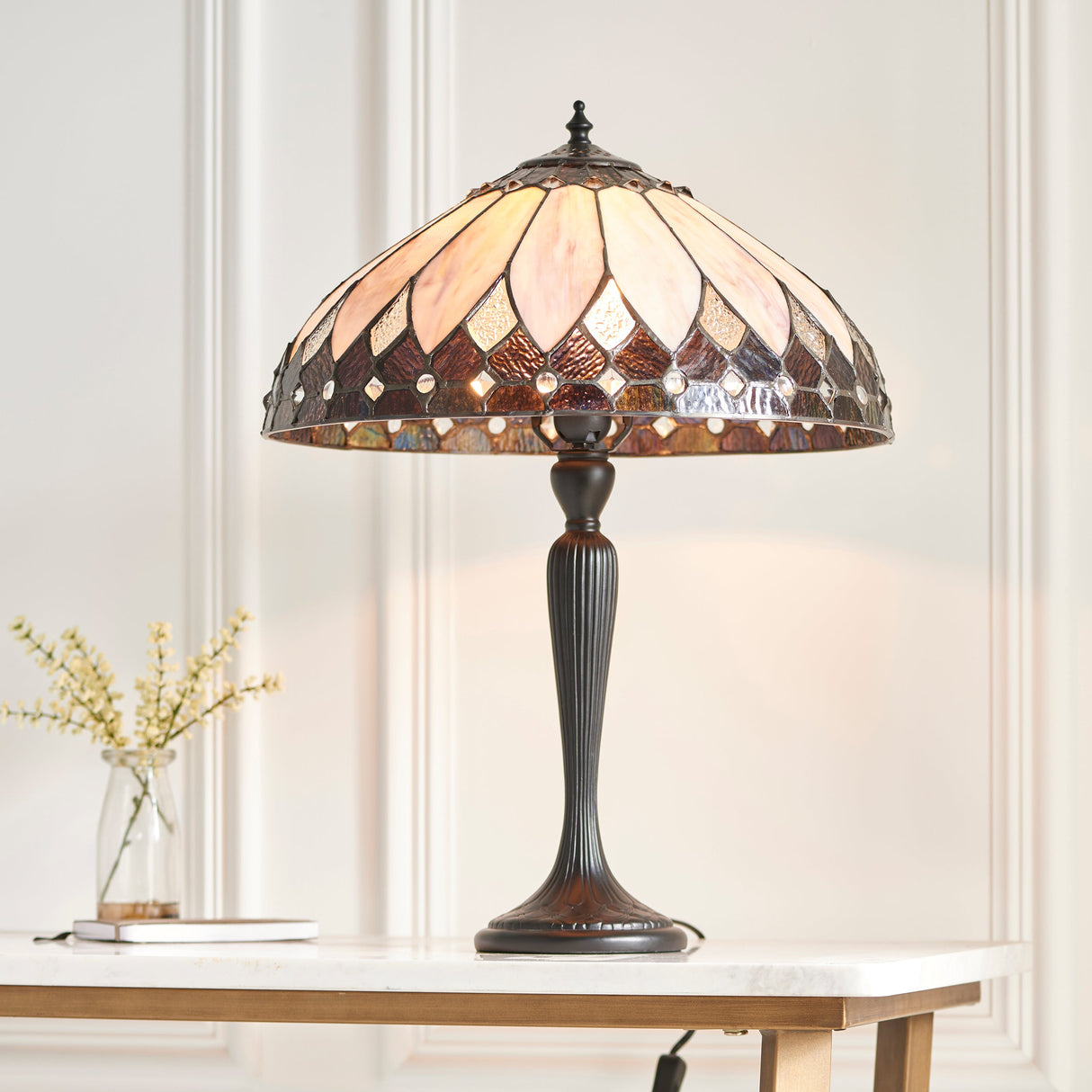 Tiffany Brooklyn Table Lamp – from Amos Lighting + Home
