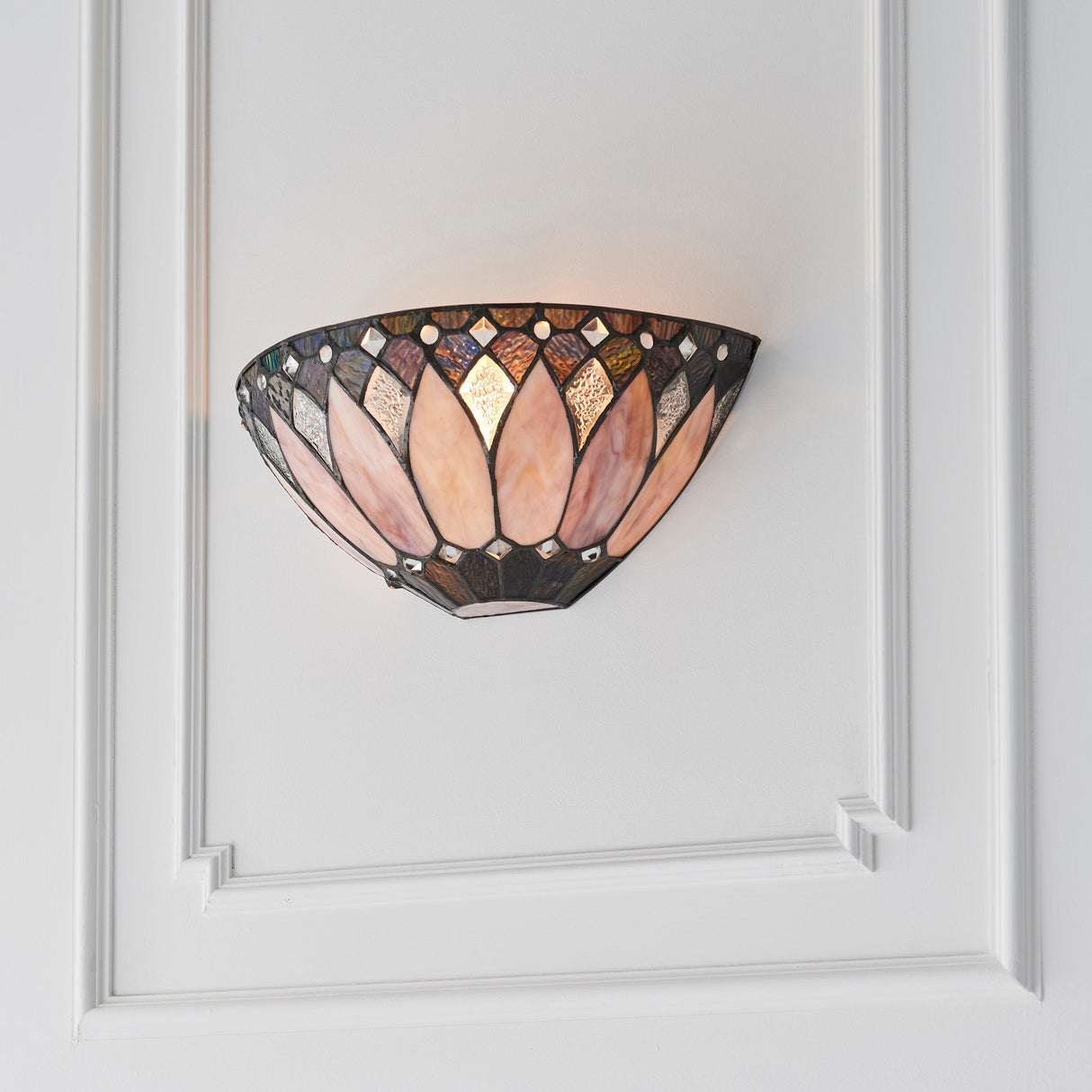 Tiffany Brooklyn Wall Light – from Amos Lighting + Home