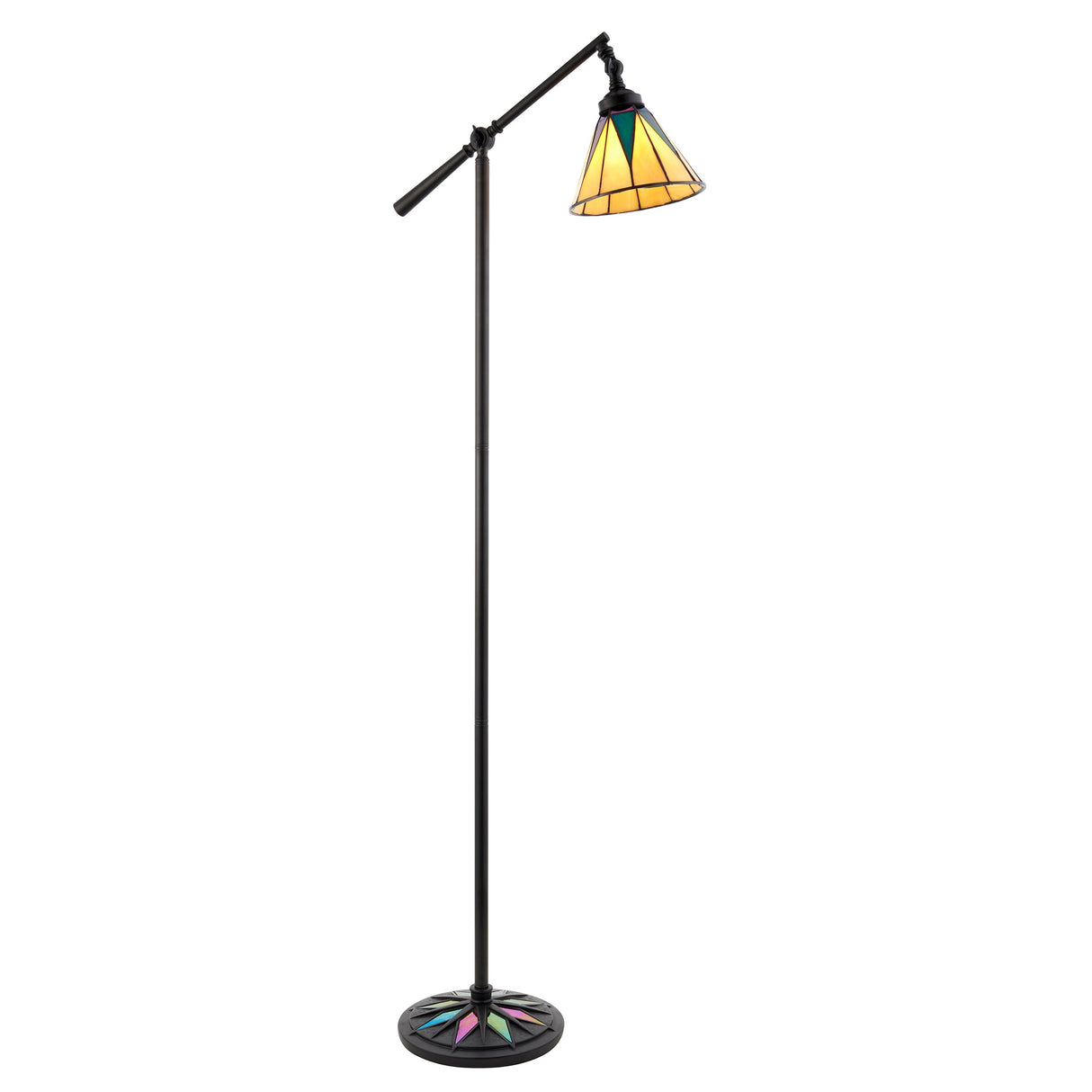 Tiffany Dark Star Task Floor Lamp – from Amos Lighting + Home