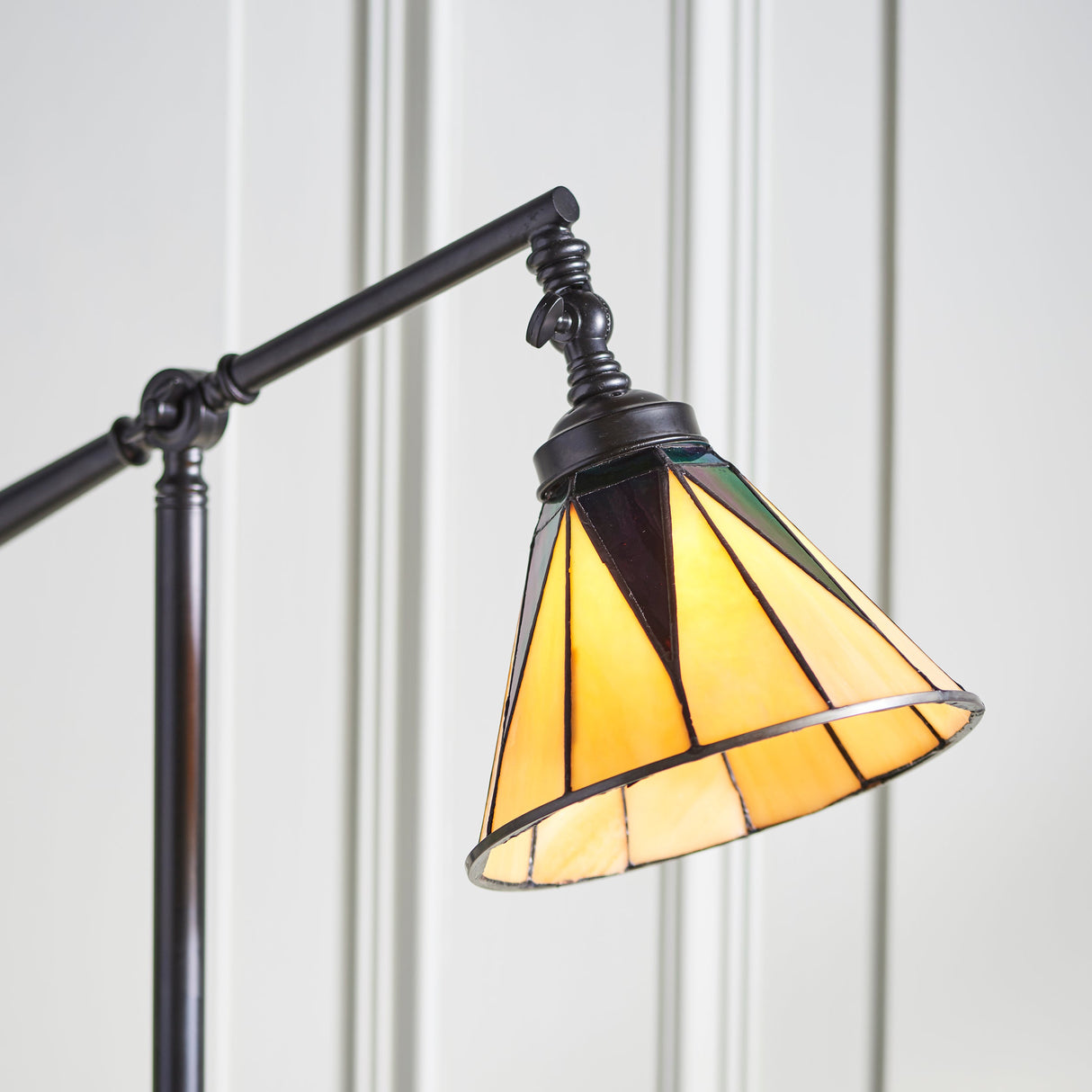 Tiffany Dark Star Task Floor Lamp – from Amos Lighting + Home
