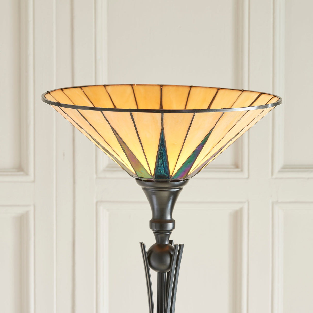Tiffany Dark Star Uplighter Floor Lamp – from Amos Lighting + Home