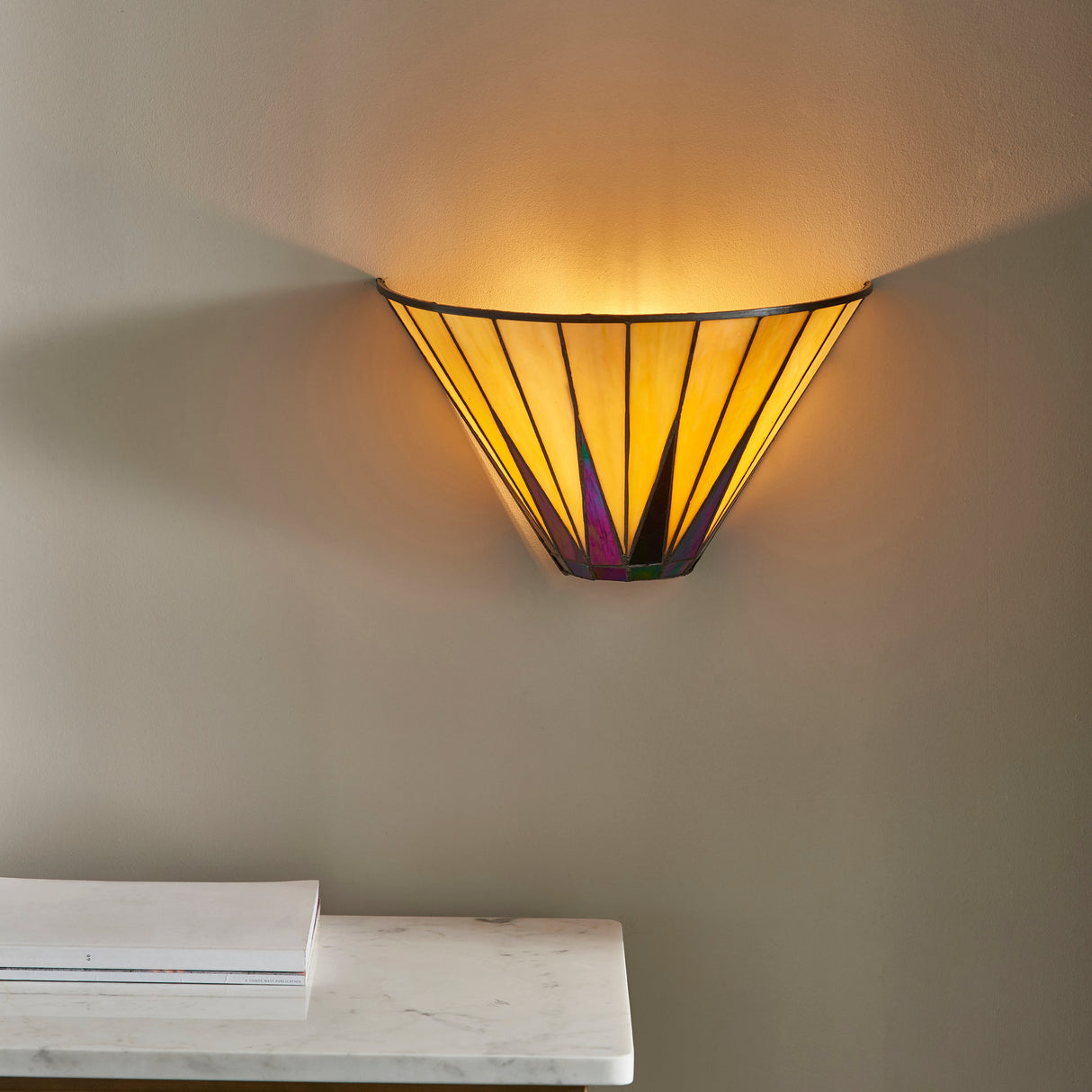 Tiffany Dark Star Wall Light – from Amos Lighting + Home