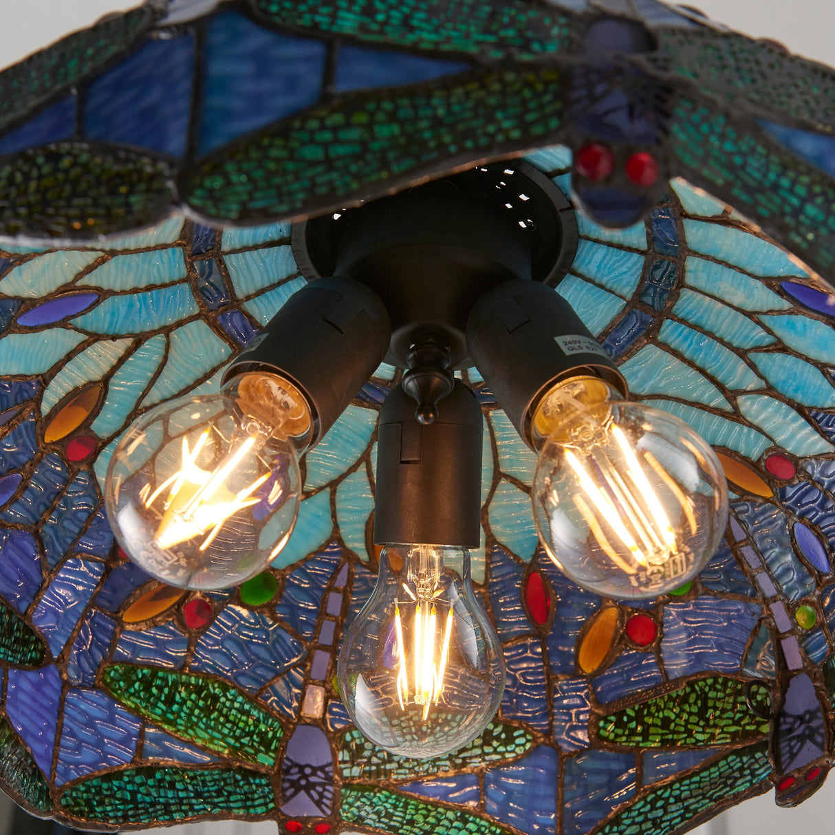 Tiffany Dragonfly Blue Medium Pendant – from Amos Lighting + Home